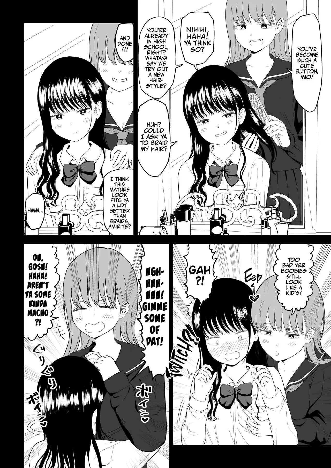 Cool-Dere JK 3 Shitsurakuen Hen | Cool Shy HS Girl 3 Paradise Lost Arc | Page 4