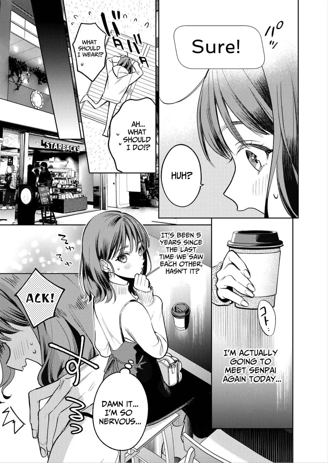 Senpai, Sonna no Shiranai desu ~Bansou shite ita Kare no Yubi wa Ima, Watashi no Naka o Midashiteru~ | Senpai, I Don't Know About That - His Fingers That Were Accompaniment are now Disturbing my Vagina | Page 14