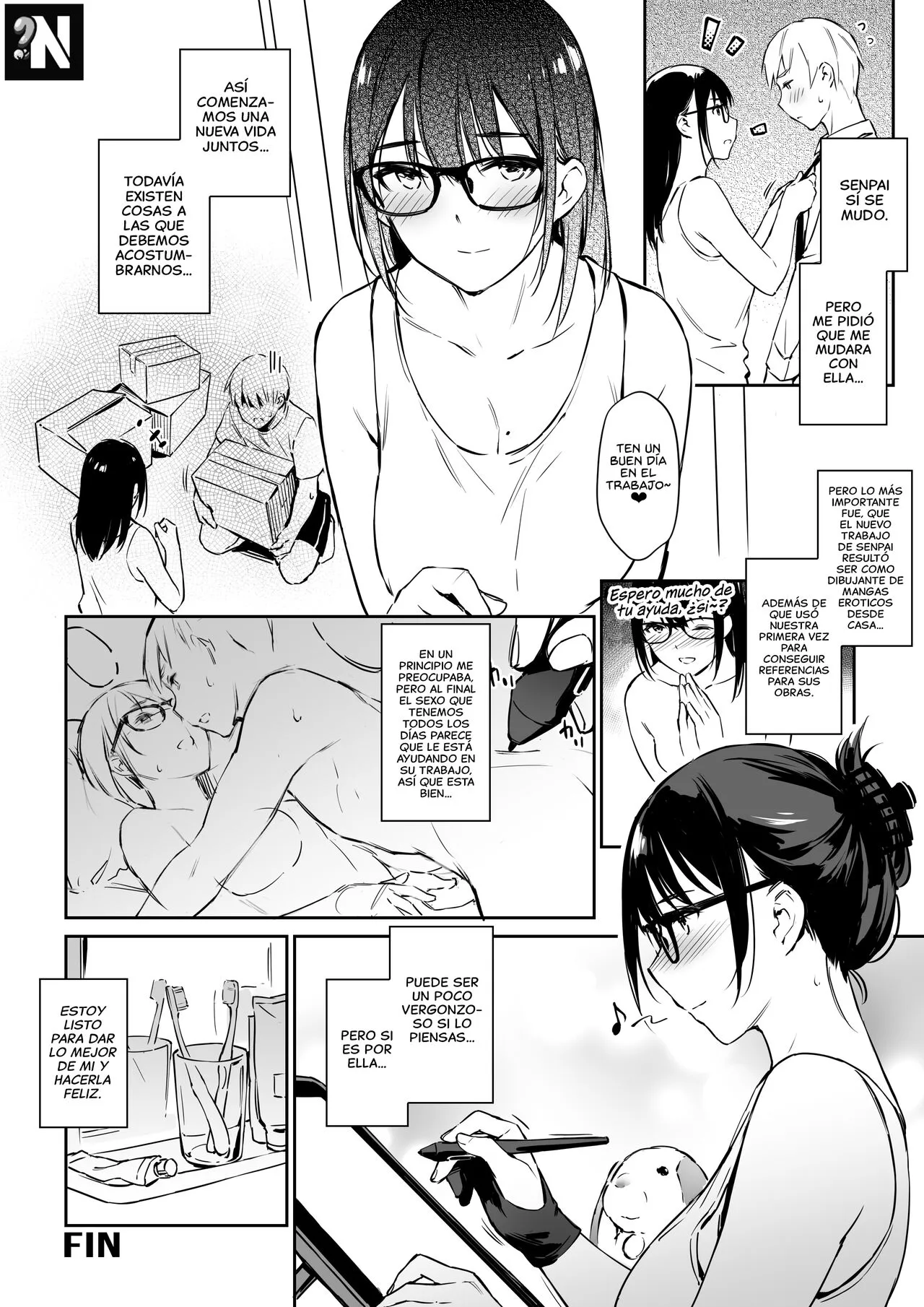 Commushou Senpai to no SEX Simulation | Simulación Sexual con mi Senpai quien no puede Comunicarse | Page 26