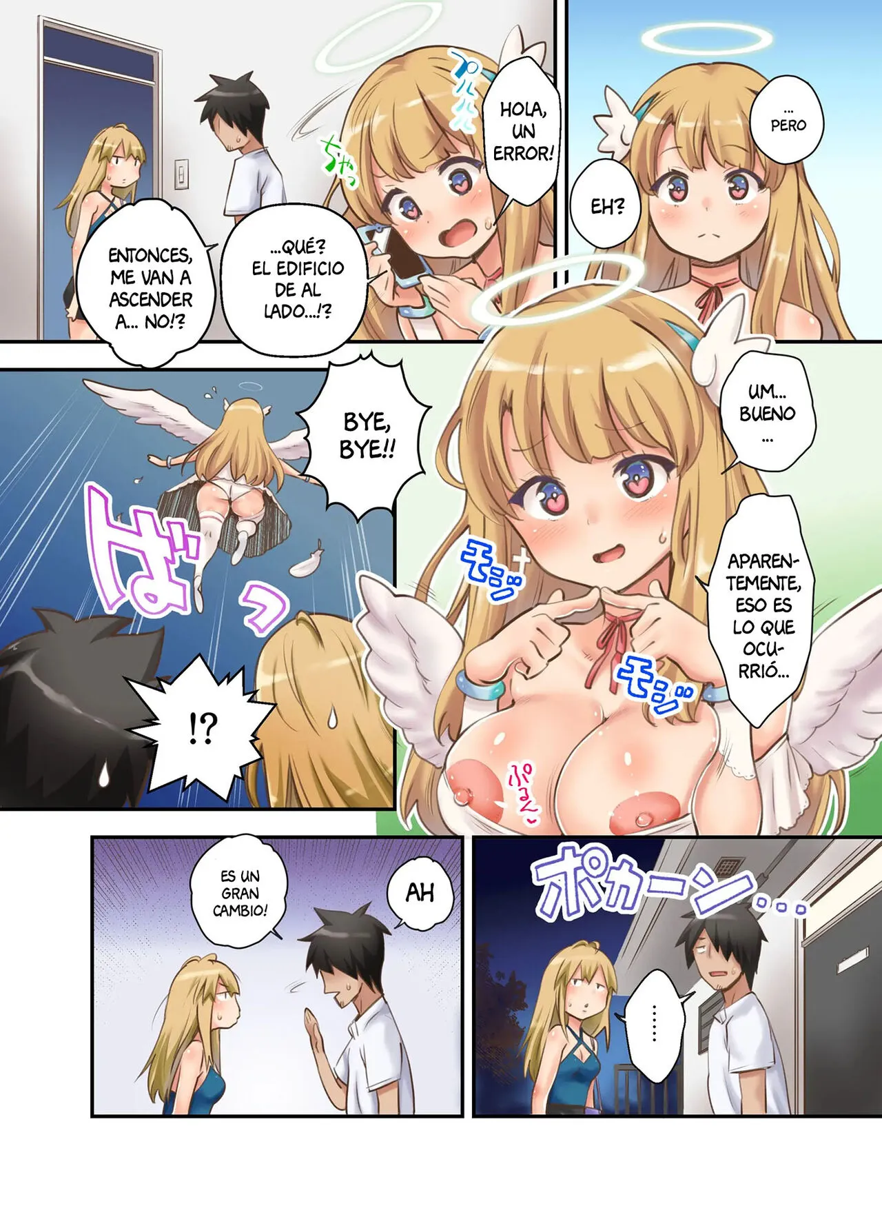 Deliheal Yondara Techigai de Dougan Kyonyuu de Muku na Tenshi-chan ga Yattekita node, Tokoton Oide Shishi Tatta w | Llamé a un servicio a domicilio y una inocente ángel con cara de niña y grandes tetas se me acercó | Page 21