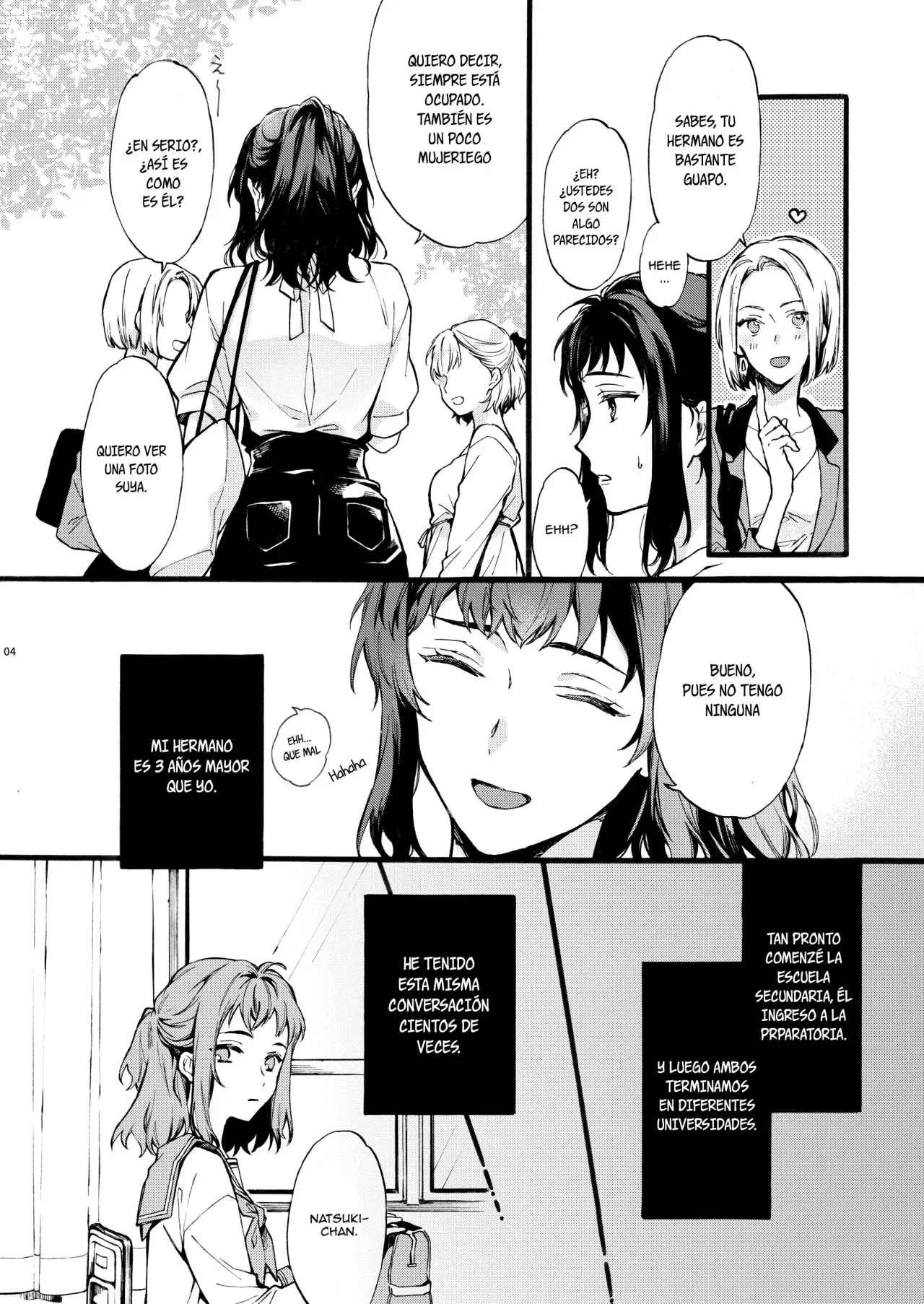 Kono Hito Kareshi ja Arimasen!!  ~Shinomura Kyoudai no Jijou~ | Este chico no es my novio!! ~La situacion de los hermanos~ Shinomura | Page 3