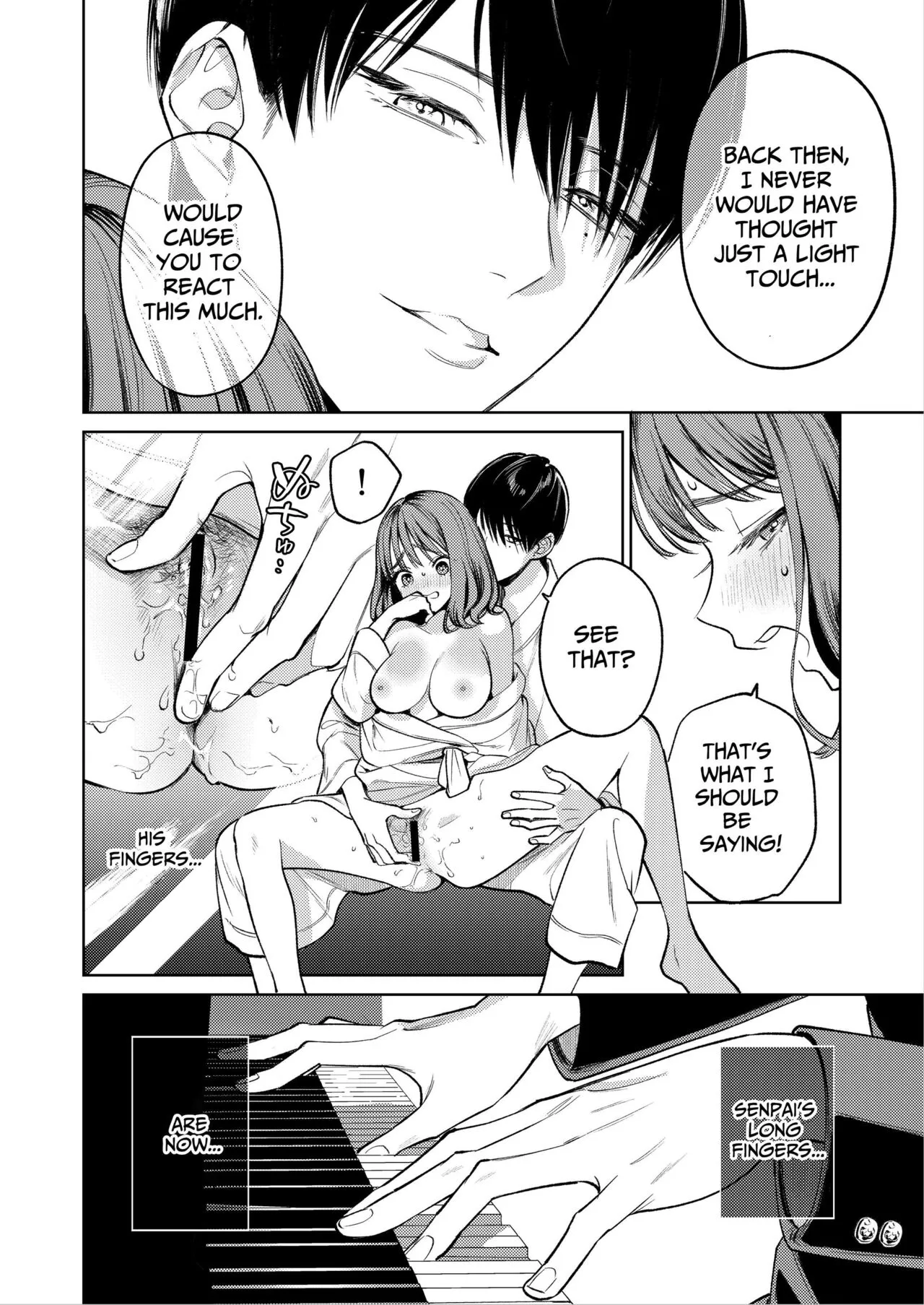 Senpai, Sonna no Shiranai desu ~Bansou shite ita Kare no Yubi wa Ima, Watashi no Naka o Midashiteru~ | Senpai, I Don't Know About That - His Fingers That Were Accompaniment are now Disturbing my Vagina | Page 33