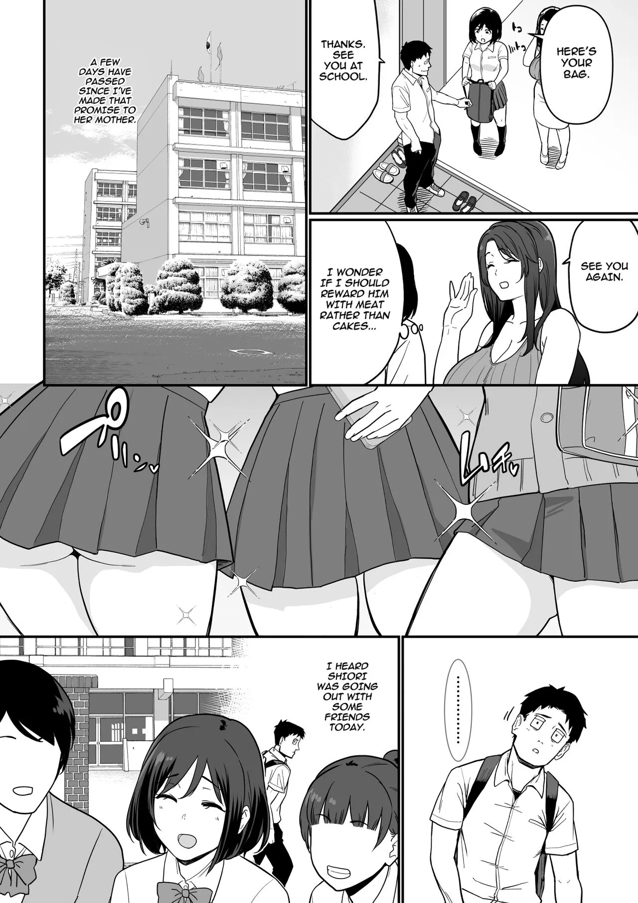 Kanojo no Mama ga H Sugite Gaman Dekinai | My Girlfriend's Mom is too Lewd, so I couldn't Hold Back. | Page 25