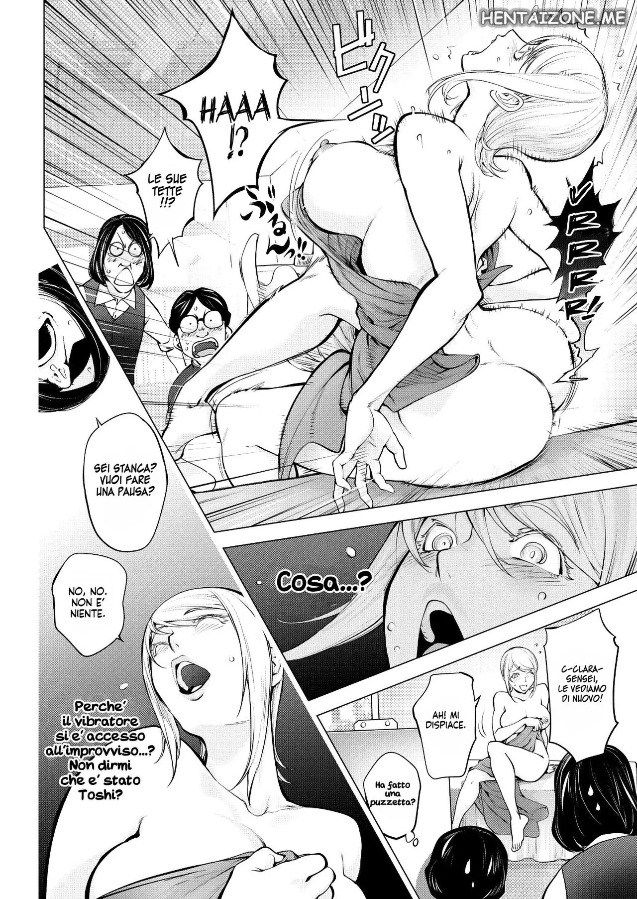 Clara-sensei no Bijutsu Kyoushitsu | Clara-sensei Insegnante Americana | Page 8