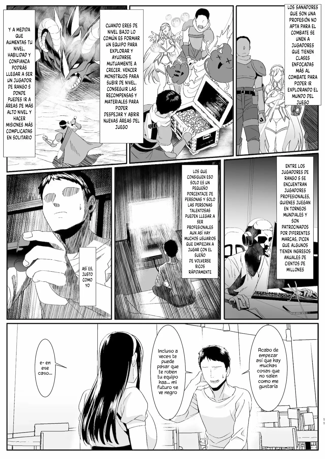 Online Game de Deatta Kanojo ga Tsuyo Player ni Netorareru Hanashi | La historia de mi novia que conoci en un juego en linea me engaño con un poderoso jugador | Page 11