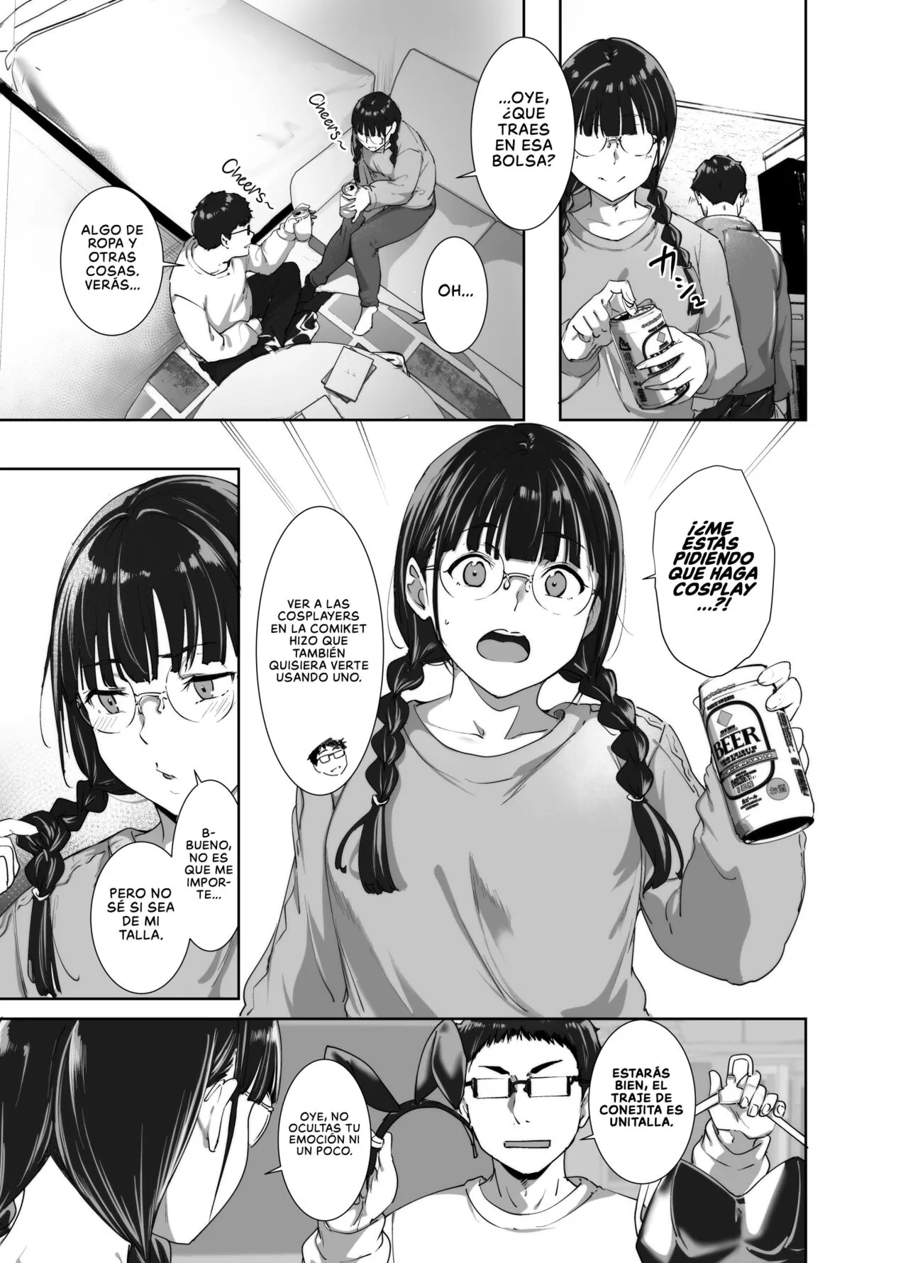 Otaku Tomodachi to no Sex wa Saikou ni Kimochi Ii 2 | El Sexo con mi Amiga Otaku es Alucinante 2 | Page 26