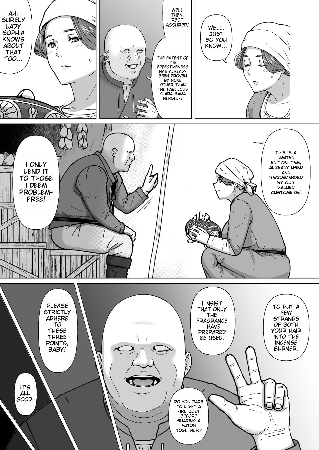 Gyoushounin Dirk to Mahou no Kouro | Peddler Dirk and the Magic Incense Burner | Page 6