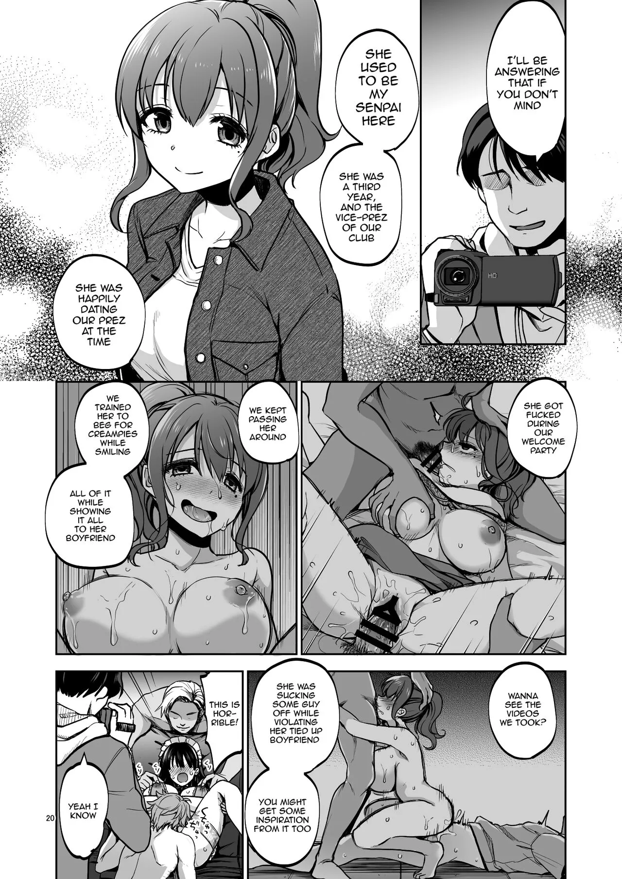 Omoide wa Yogosareru 2 ~Kokoro made Somerarete~ | Disgraced Memories 2 -Stained Down To The Heart-   | Page 19