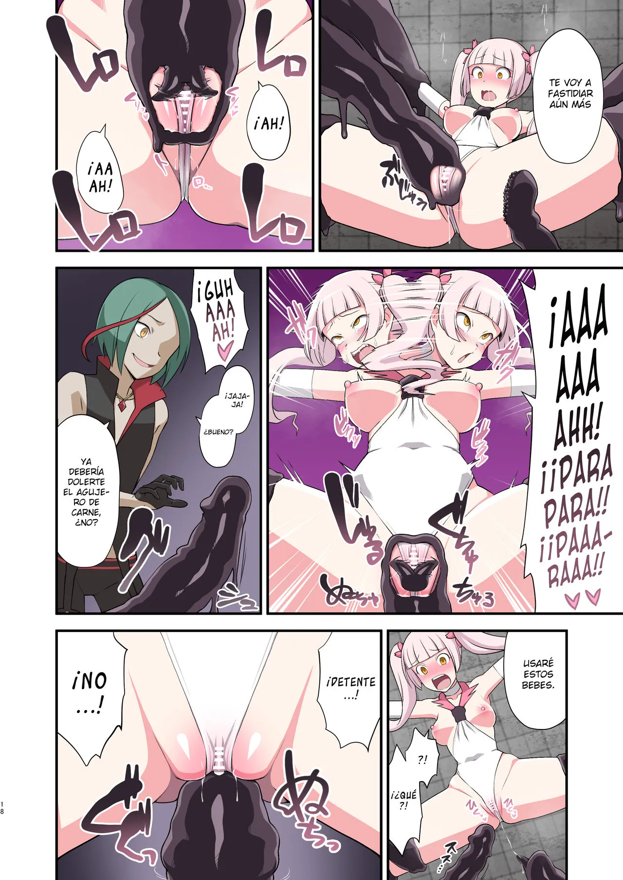 Madoro Shinki Muddy Cherry ~Aru Akuochi Mahou Shoujo no Seitan~ | La princesa malvada que se baña en el fango Muddy Cherry -El nacimiento de una chica mágica corrupta- | Page 18