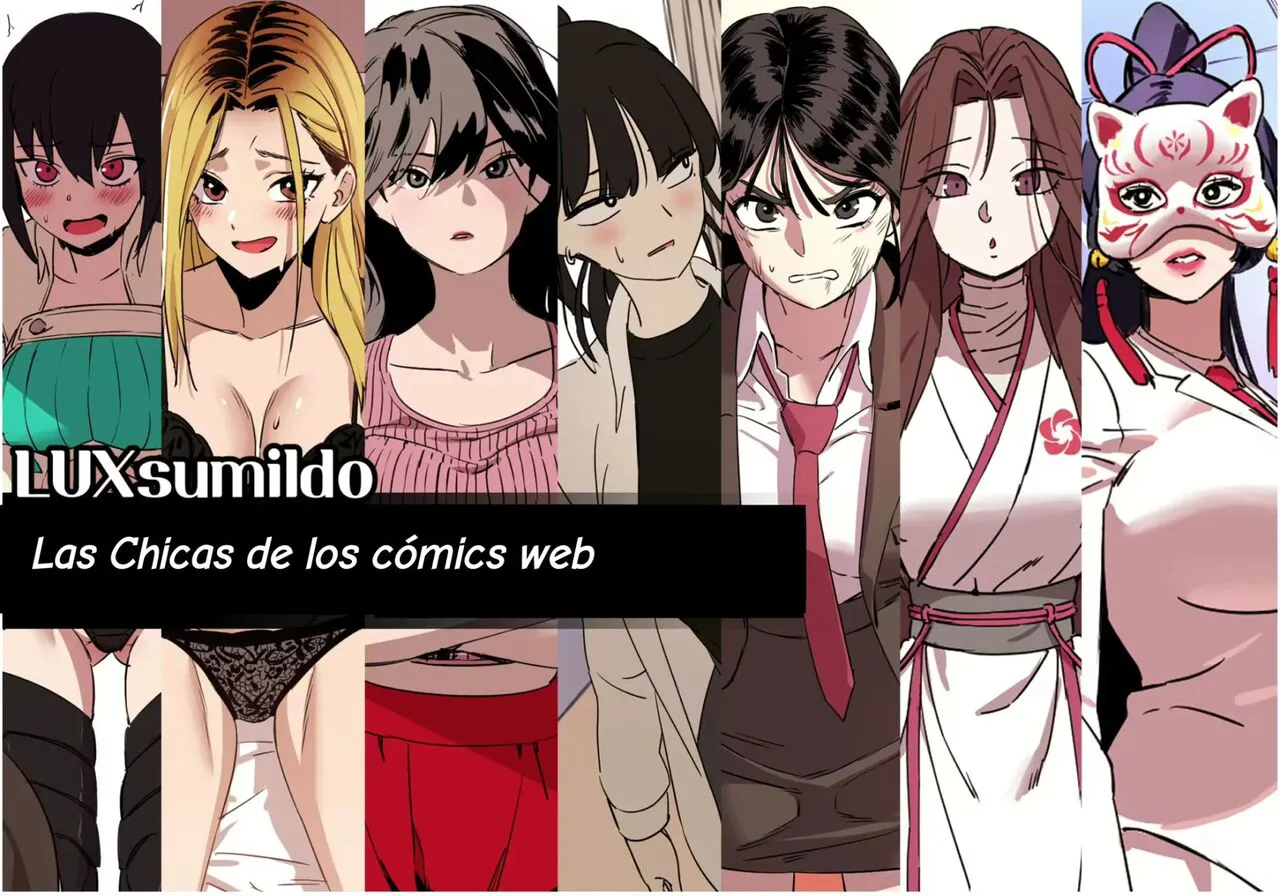 [LUXsumildo] Las chicas de los comics web [Spanish] [Scan Jheili]'s first page