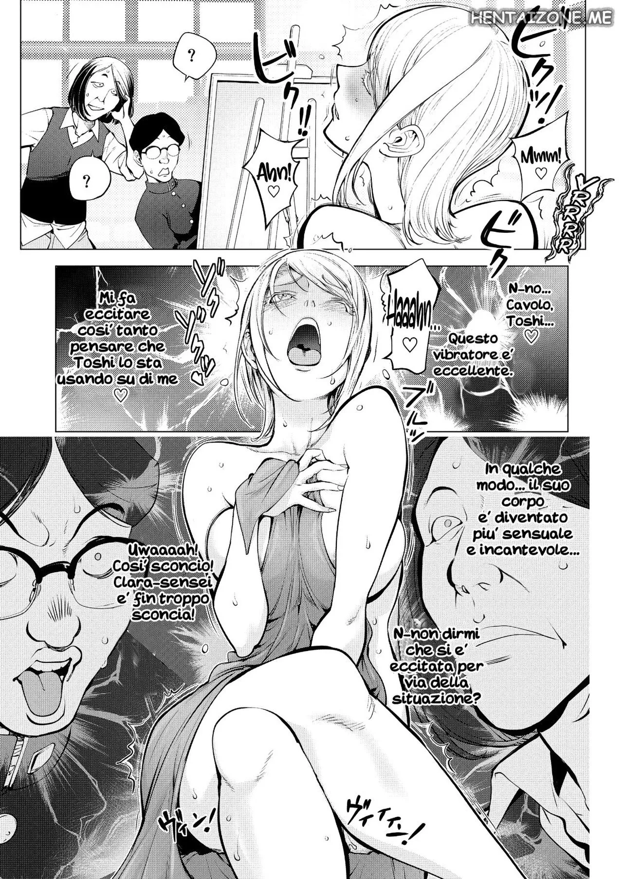 Clara-sensei no Bijutsu Kyoushitsu | Clara-sensei Insegnante Americana | Page 9