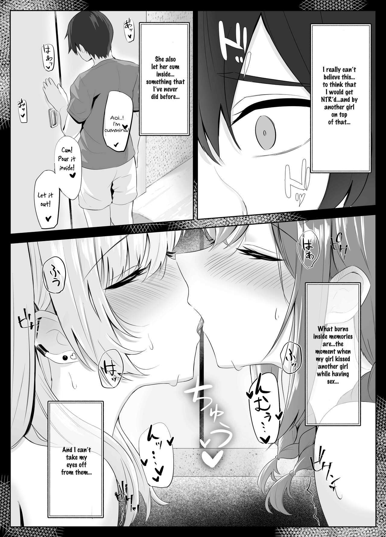 Nonke datta Kanojo ga Futanari Shinyuu ni NTR made | My Girlfriend and Her Best Friend Who NTR'd Me | Page 47