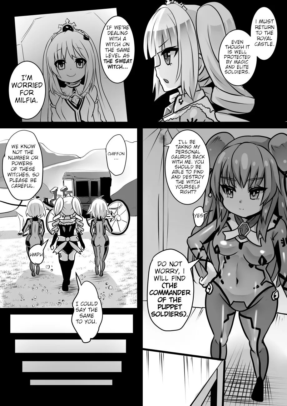 Majo to Royal Chikubi Hime | The Witch and the Royal Nipple Princess | Page 4