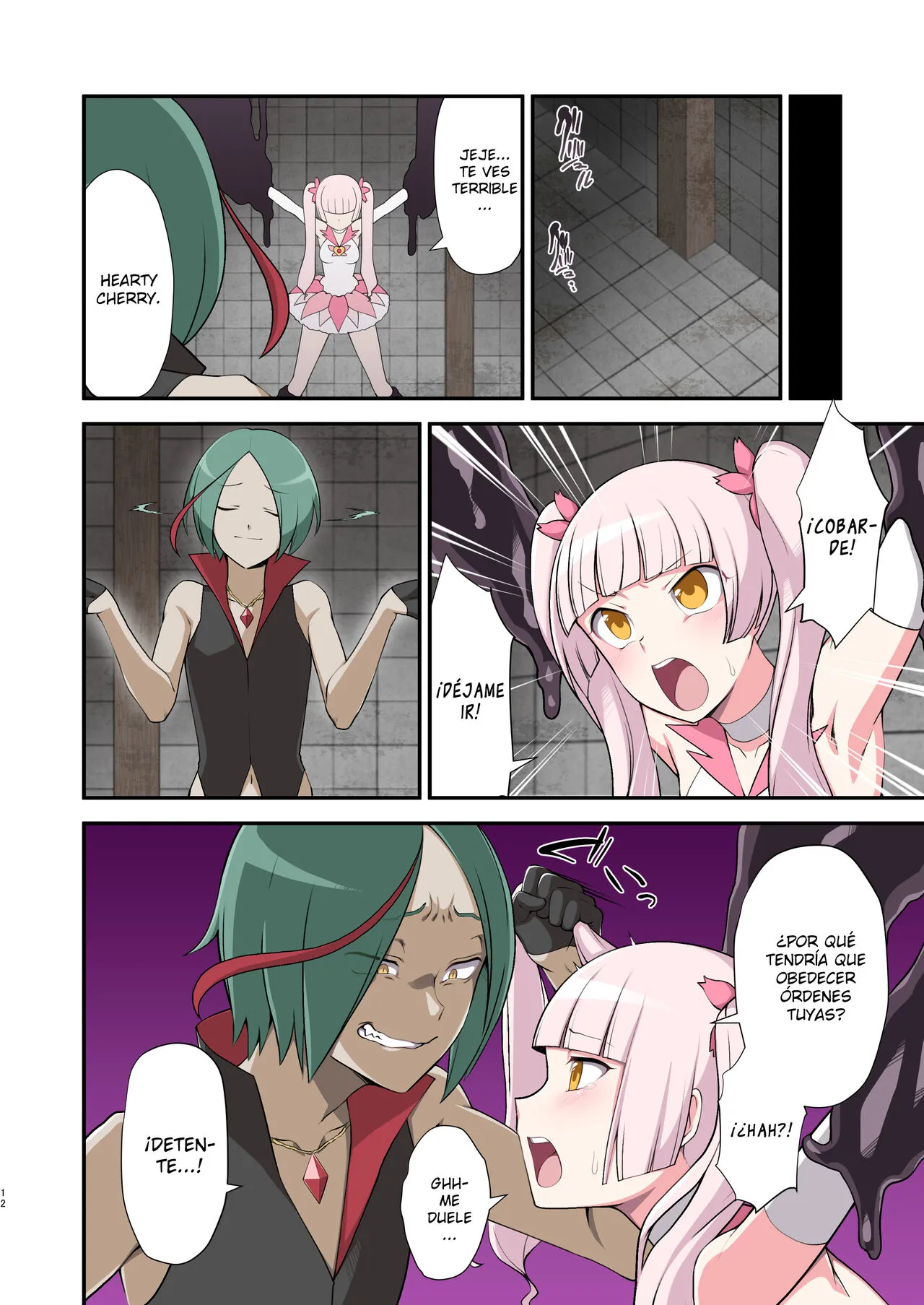 Madoro Shinki Muddy Cherry ~Aru Akuochi Mahou Shoujo no Seitan~ | La princesa malvada que se baña en el fango Muddy Cherry -El nacimiento de una chica mágica corrupta- | Page 12