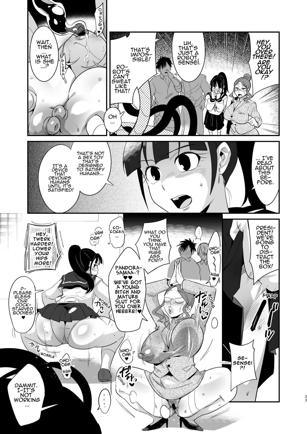 Ponkotsu Oho Goe Kaitou no Karei naru Ingi | The Magnificent Sex Techniques of an Incompetent Vulgar Moanin' Phantom Thief | Page 22