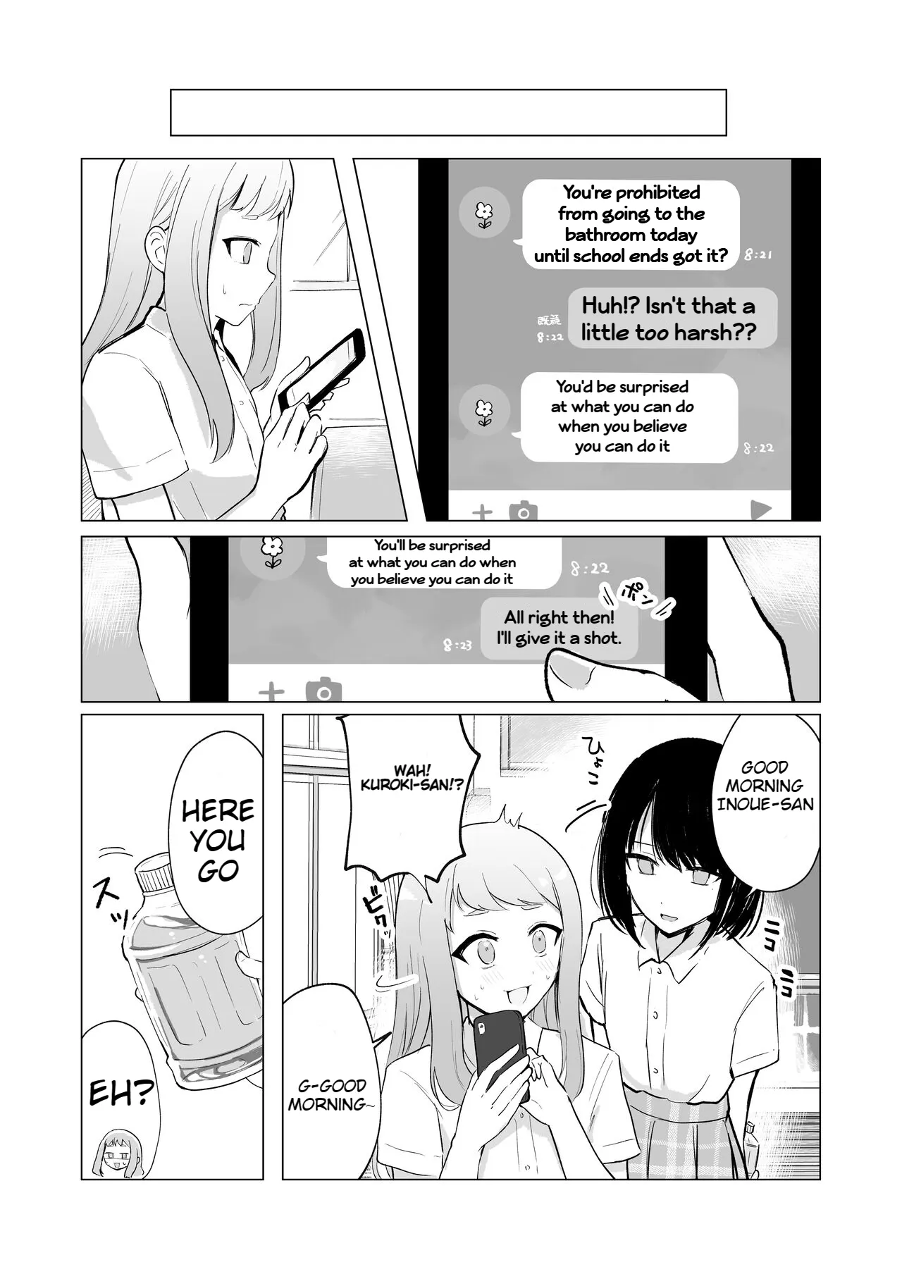 Mada Gaman Dekiru yo ne? + Tanpen 3 Sakuhin | Page 32