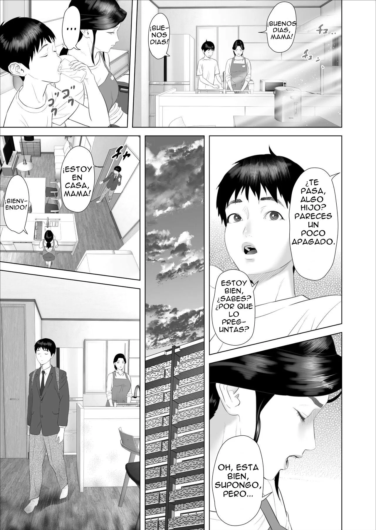 Boku ga Okaa-san to Konna Koto ni Nacchau Hanashi 7 Kinyoku Hen | Seducción vecinal La historia de cómo llegué a ser así con mi madre 7 | Page 9