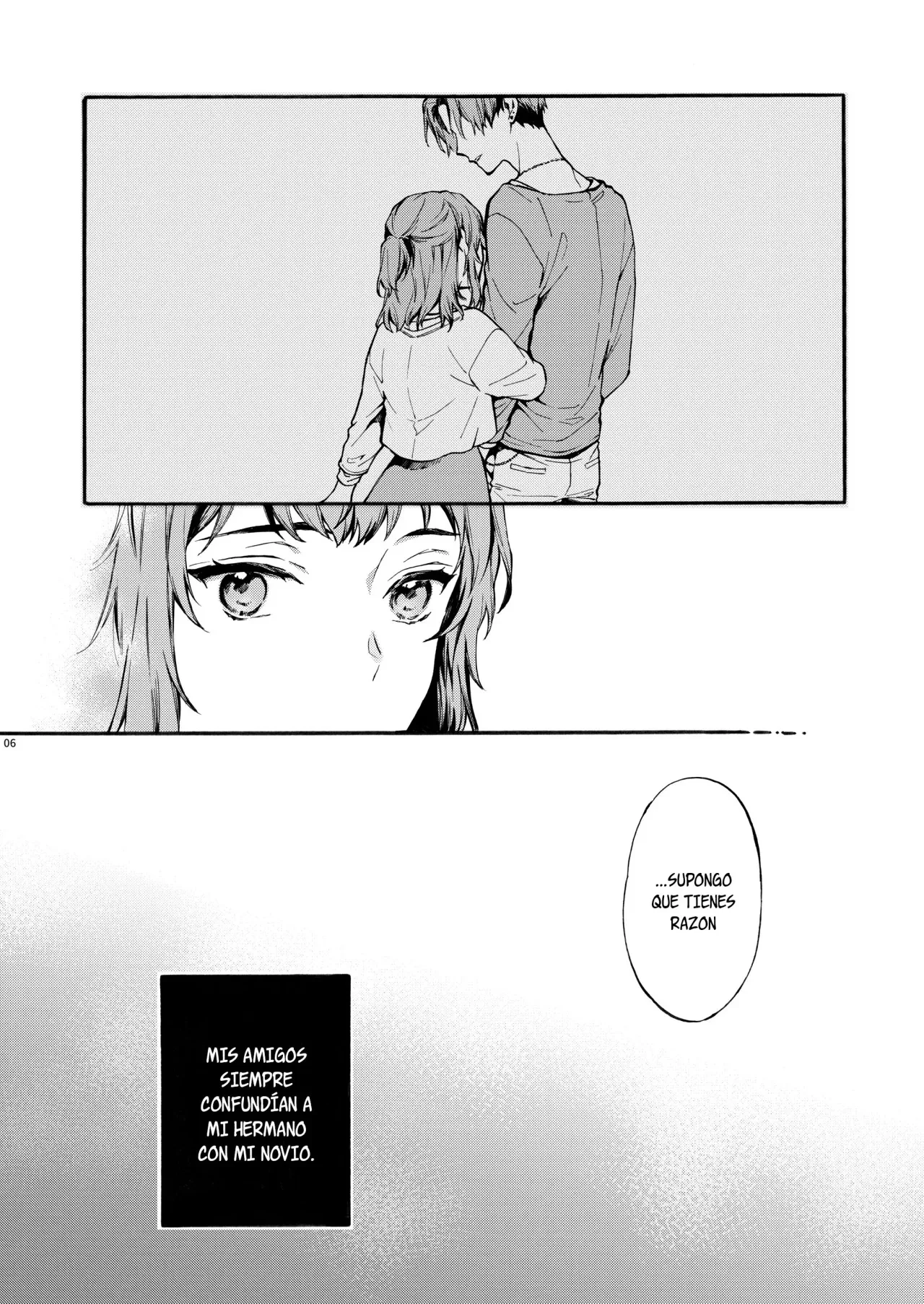 Kono Hito Kareshi ja Arimasen!!  ~Shinomura Kyoudai no Jijou~ | Este chico no es my novio!! ~La situacion de los hermanos~ Shinomura | Page 5