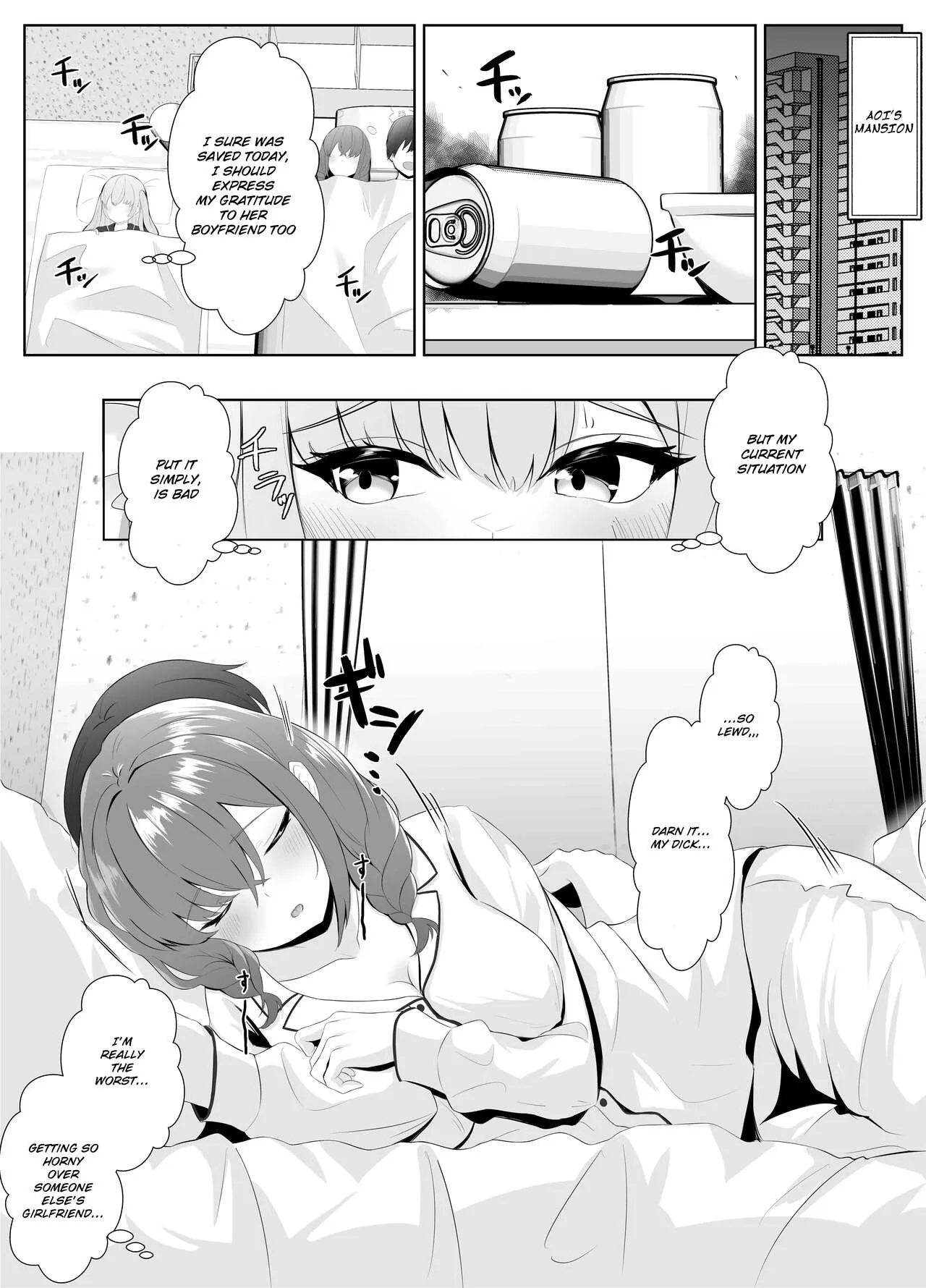 Nonke datta Kanojo ga Futanari Shinyuu ni NTR made | My Girlfriend and Her Best Friend Who NTR'd Me | Page 31