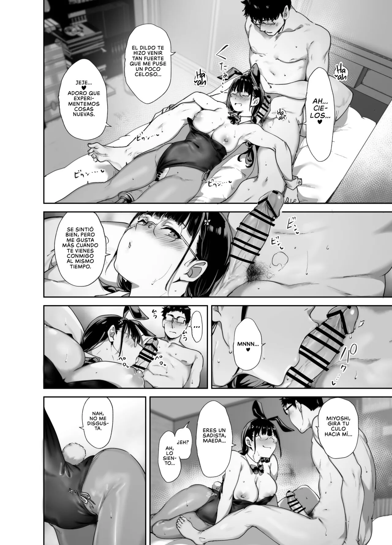 Otaku Tomodachi to no Sex wa Saikou ni Kimochi Ii 2 | El Sexo con mi Amiga Otaku es Alucinante 2 | Page 43