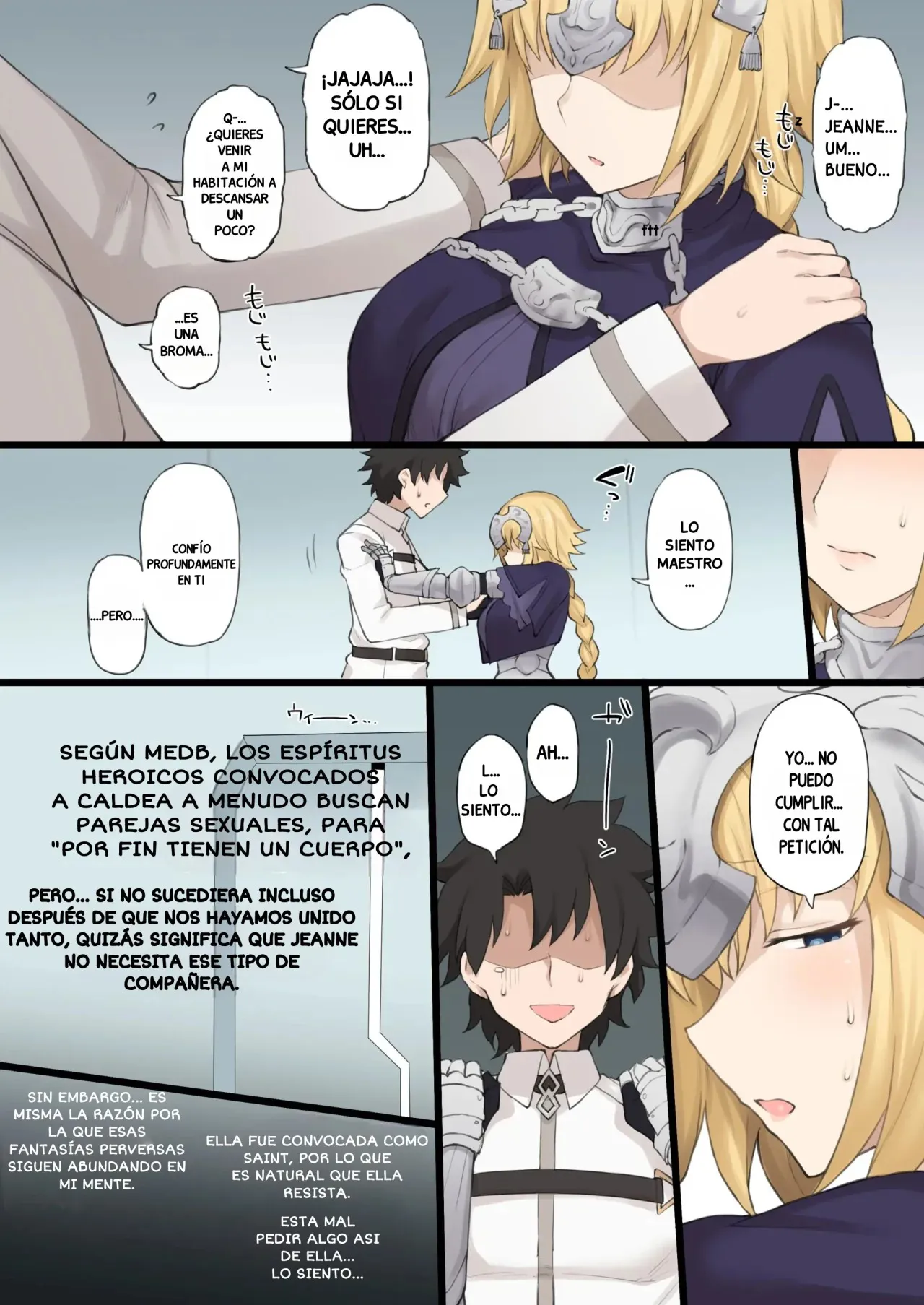 Medb no Otoko ni Kizuna Saidai Made Ageta Jeanne D'Arc wo Netorareru Ero Manga | Page 2