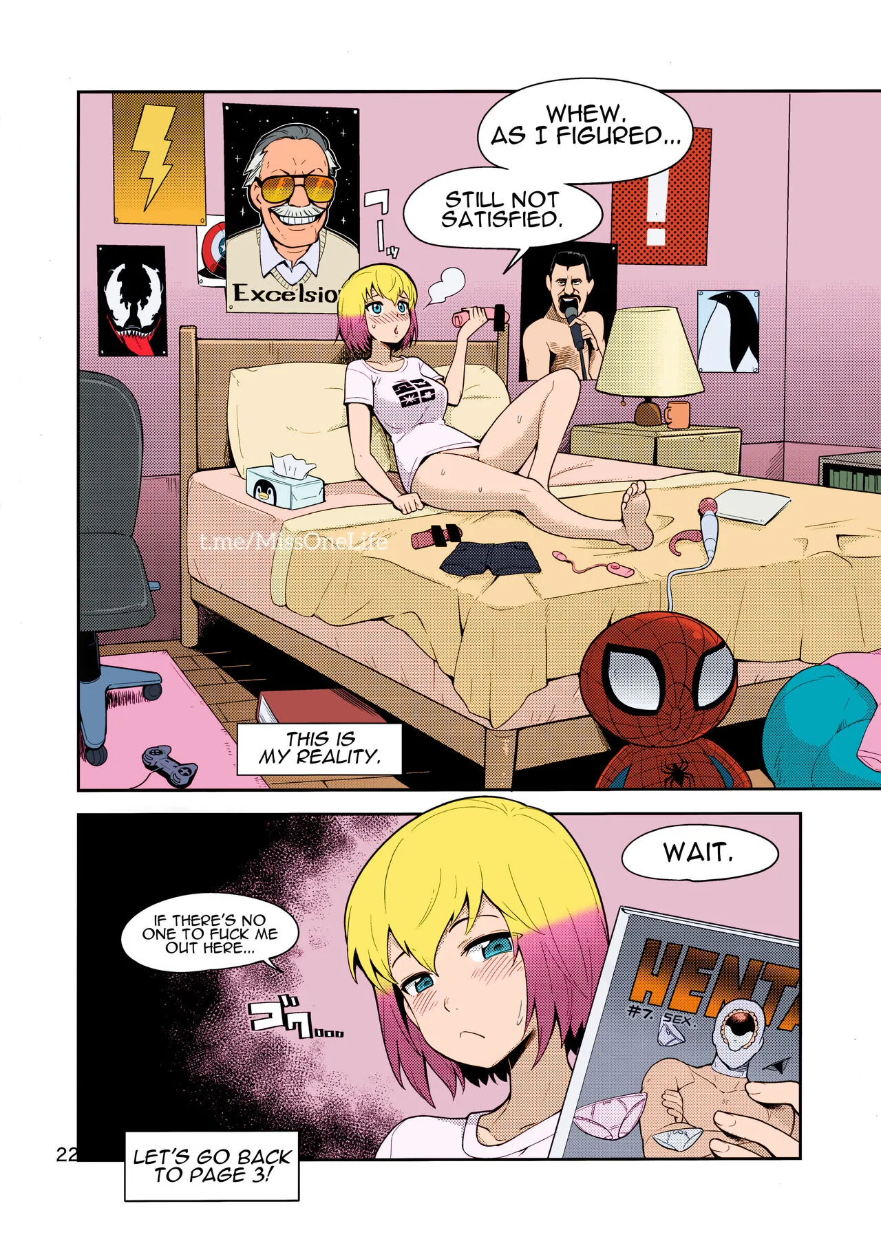 Gwenpool Ecchi na Sekai ni Ojama Shima~su | Gwenpool | Page 22