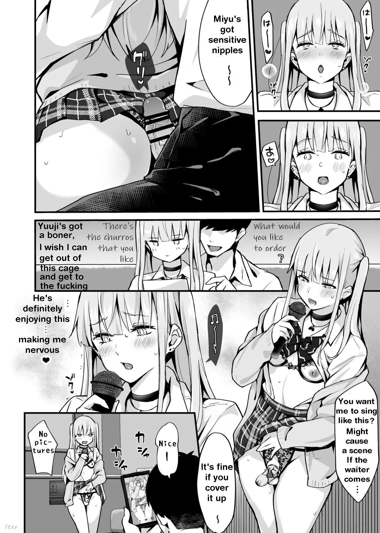 Zoku Kaikan ♀ Ochi ～Miyu, Shasei Kanri de Renzoku Akume〜 | Miyu's ejaculation management | Page 9