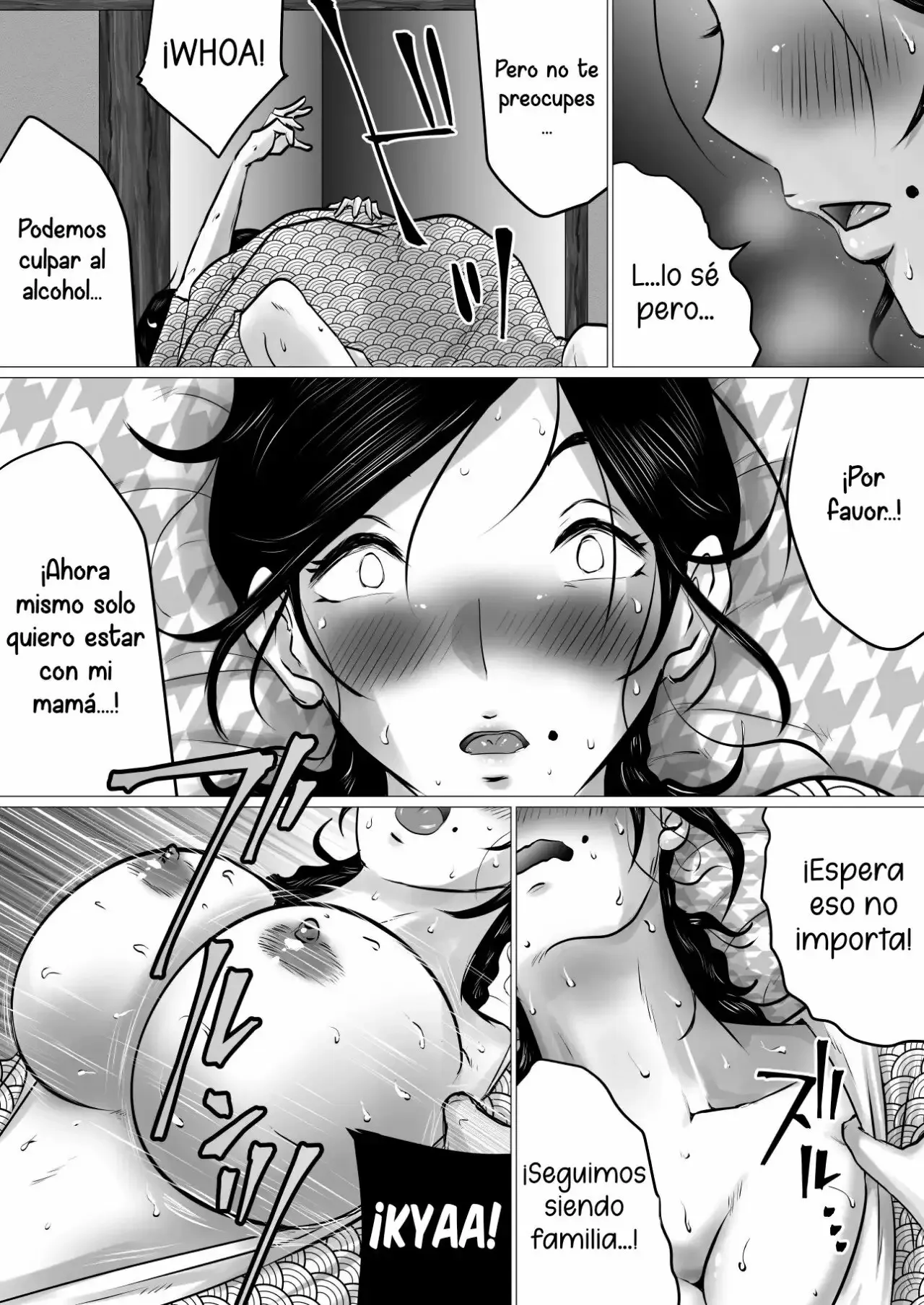 Jukubo to Futari de, Onsen Ryokou. ~Oyakoukou Suru Tsumori ga, Kaa-san no Karada ga Ero Sugita node...~ | Un Viaje A Las Aguas Termales Con Mi Madre... | Page 18