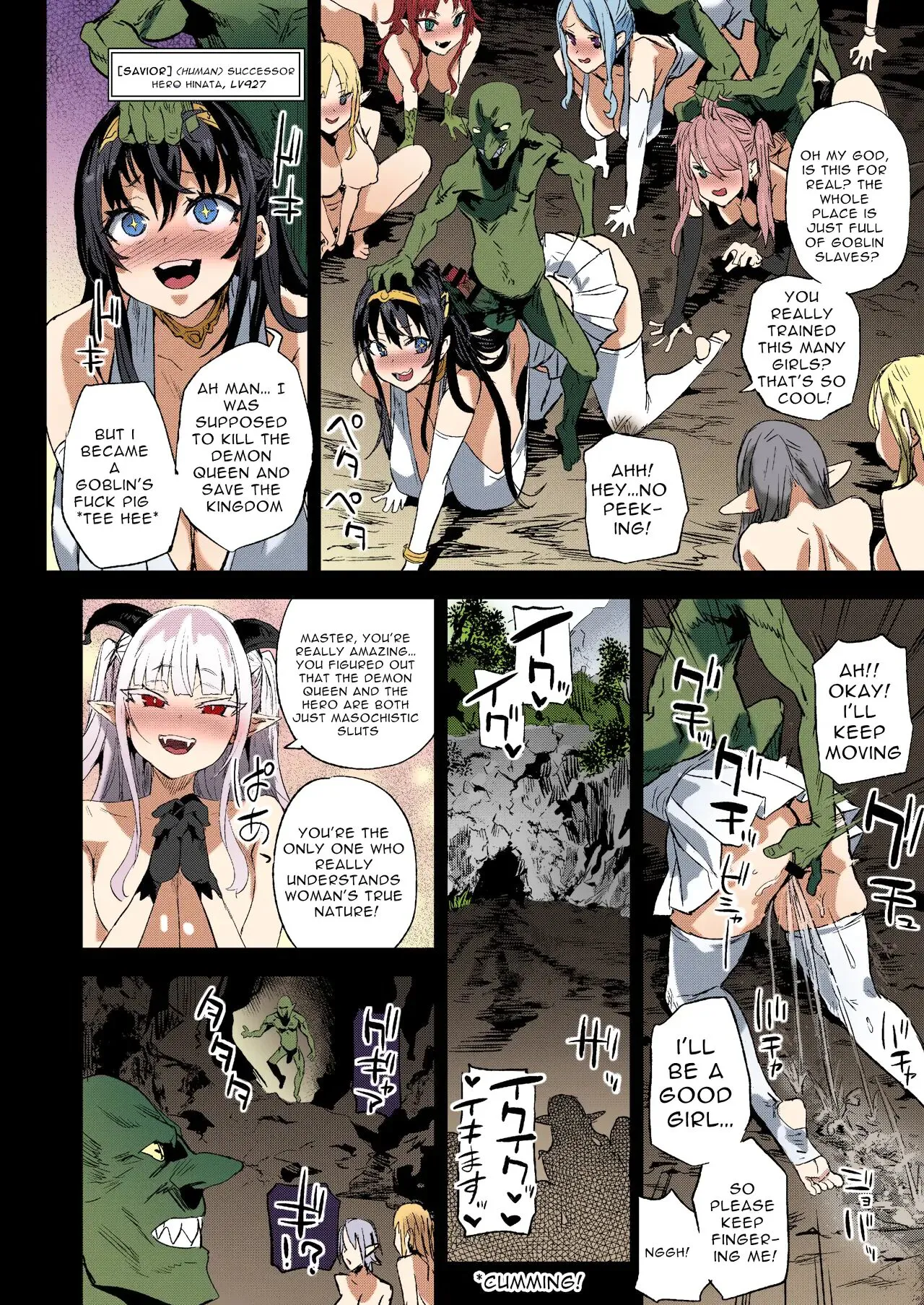 Succubus Joou vs Zako Goblin - Victim Girls R Colored | Page 42