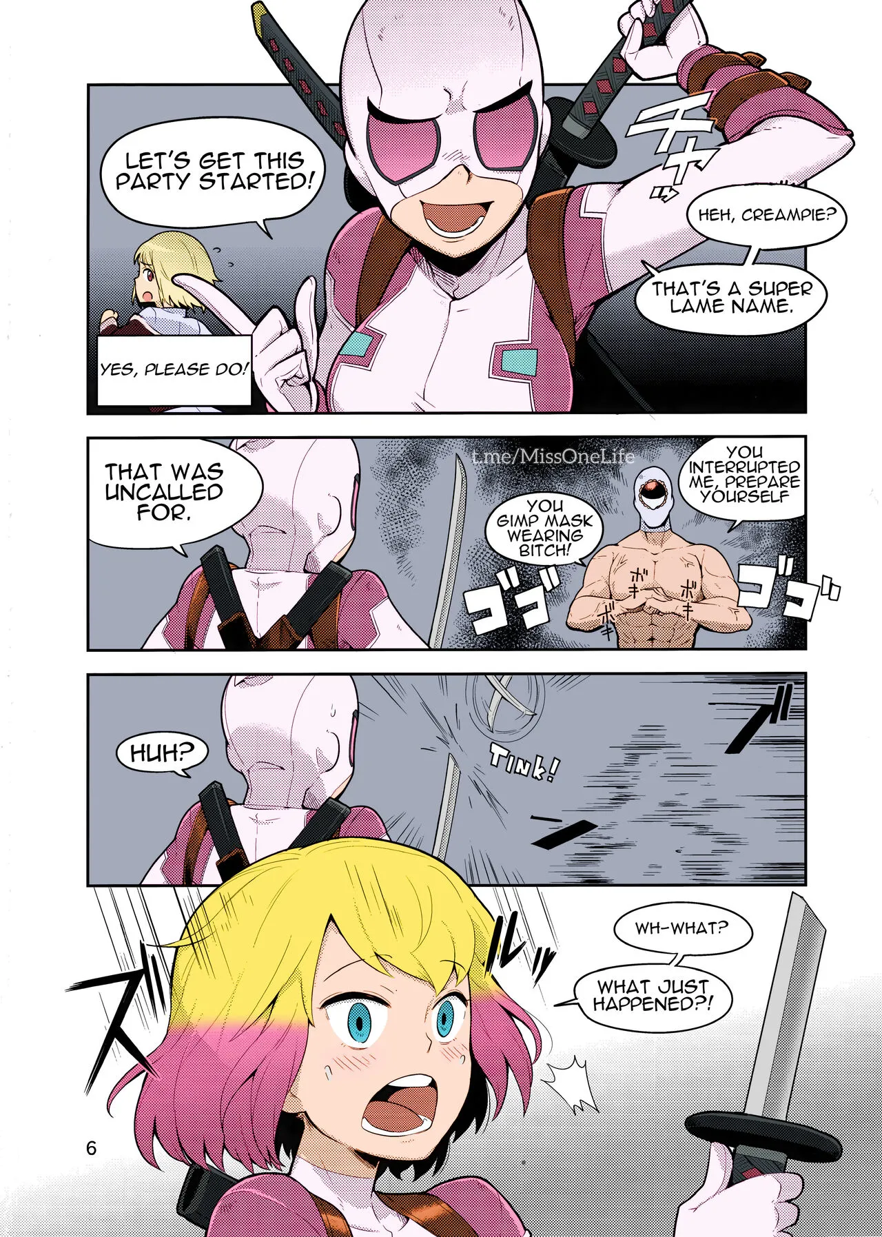 Gwenpool Ecchi na Sekai ni Ojama Shima~su | Gwenpool | Page 6