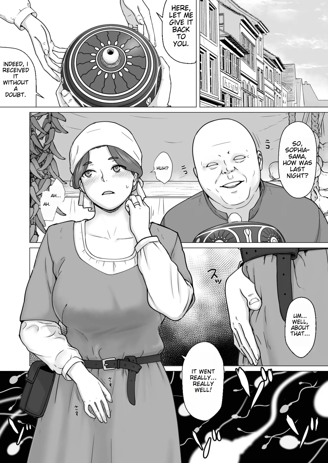 Gyoushounin Dirk to Mahou no Kouro | Peddler Dirk and the Magic Incense Burner | Page 39