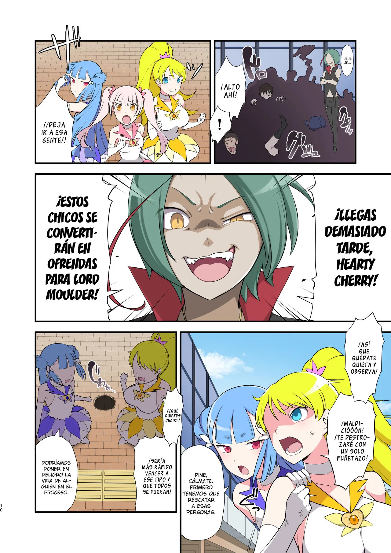 Madoro Shinki Muddy Cherry ~Aru Akuochi Mahou Shoujo no Seitan~ | La princesa malvada que se baña en el fango Muddy Cherry -El nacimiento de una chica mágica corrupta- | Page 10