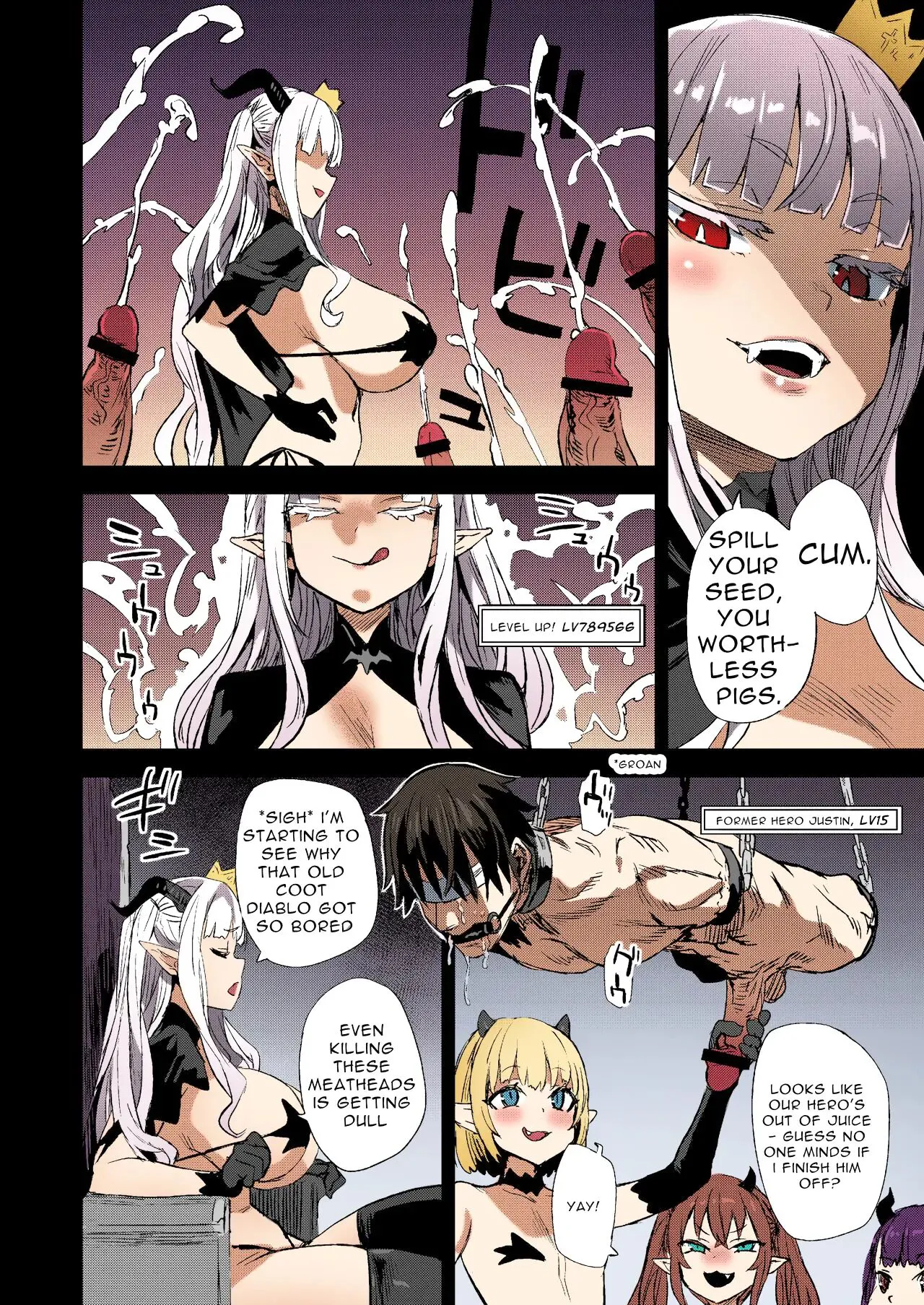 Succubus Joou vs Zako Goblin - Victim Girls R Colored | Page 6