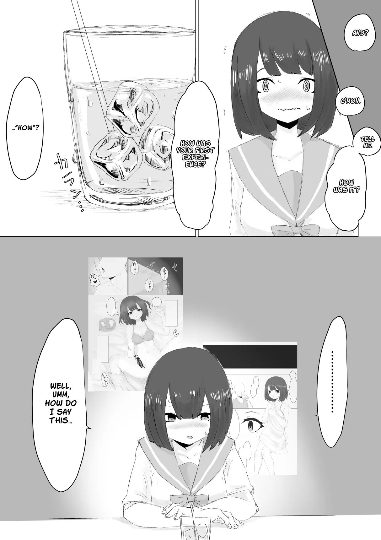 Kareshi-kun no Sochin ja Manzoku dekinakute... | My boyfriend’s tiny cock can't satisfy me, so... | Page 12