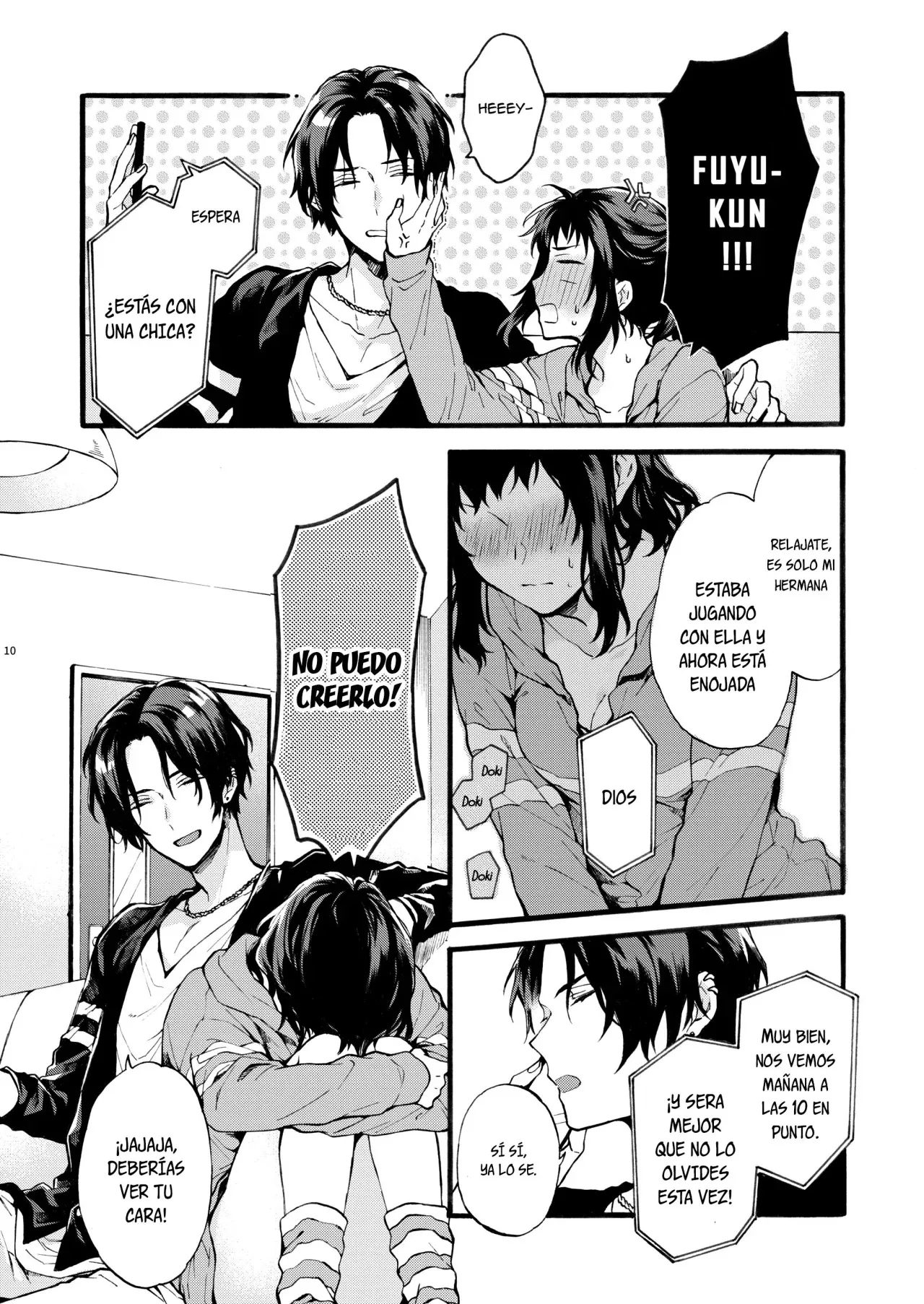 Kono Hito Kareshi ja Arimasen!!  ~Shinomura Kyoudai no Jijou~ | Este chico no es my novio!! ~La situacion de los hermanos~ Shinomura | Page 9