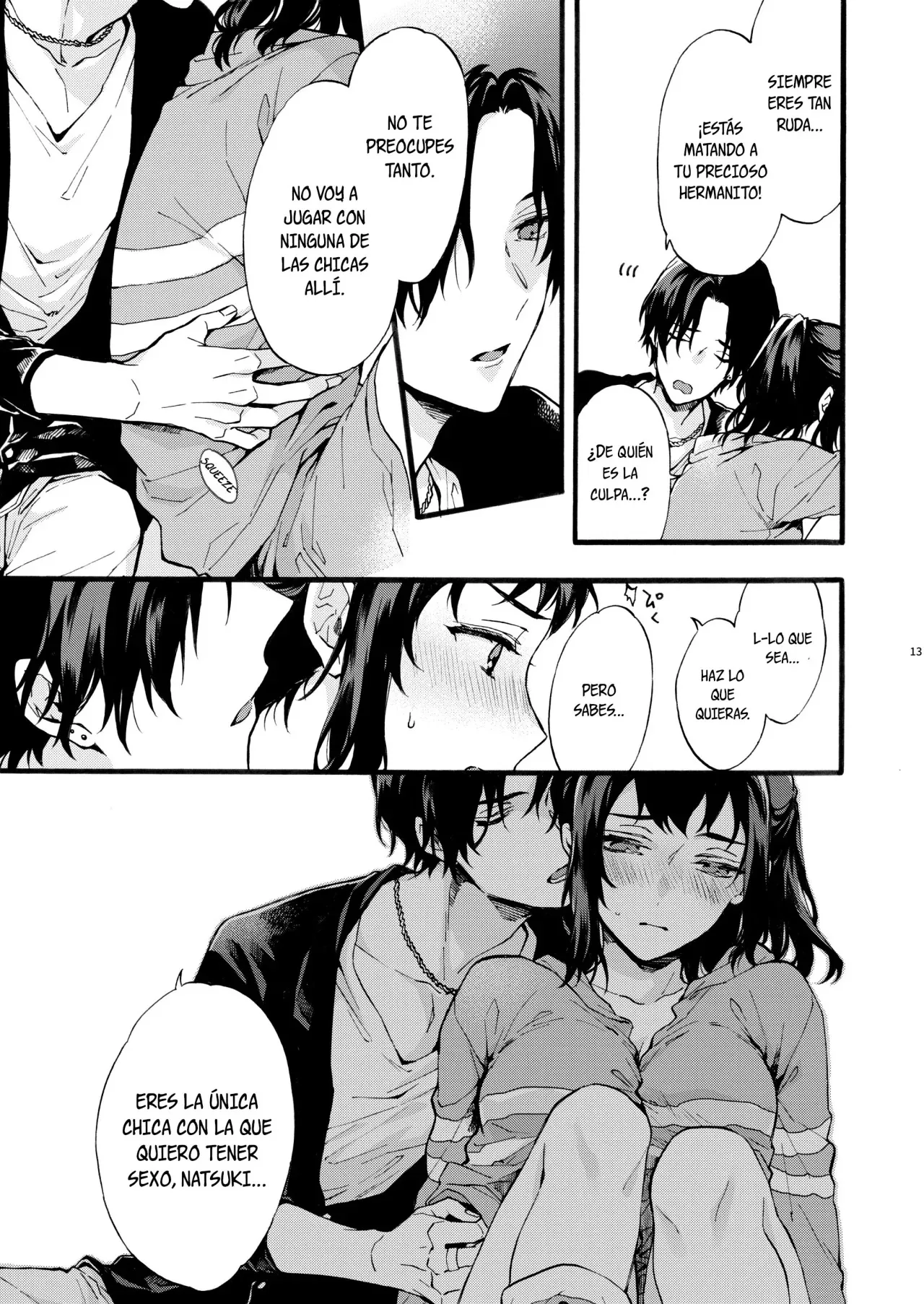 Kono Hito Kareshi ja Arimasen!!  ~Shinomura Kyoudai no Jijou~ | Este chico no es my novio!! ~La situacion de los hermanos~ Shinomura | Page 12