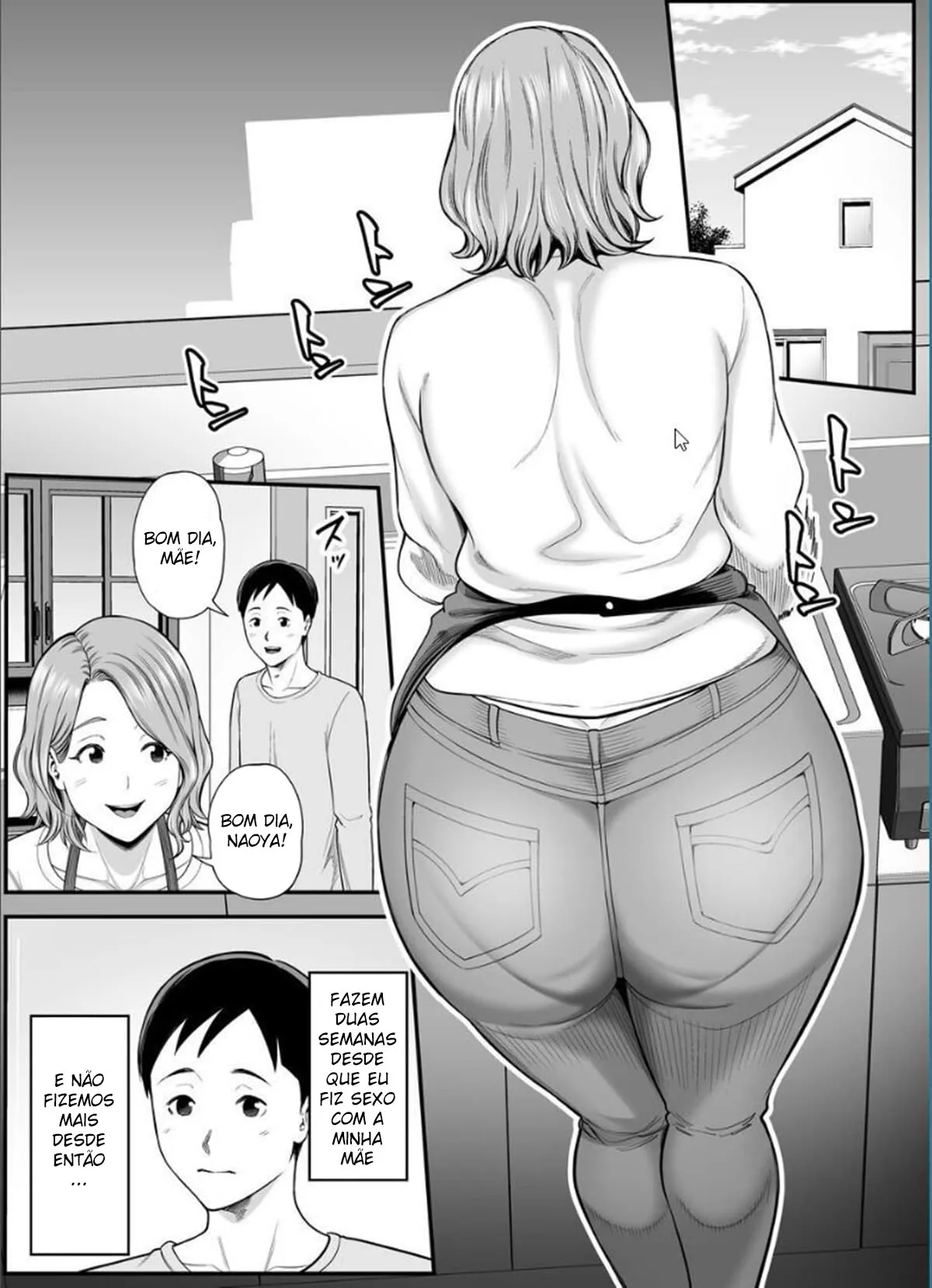 Okaa-san no Dekajiri ga Erosugite 2 | My Mom's Huge Ass Is Too Sexy 2 | Page 2