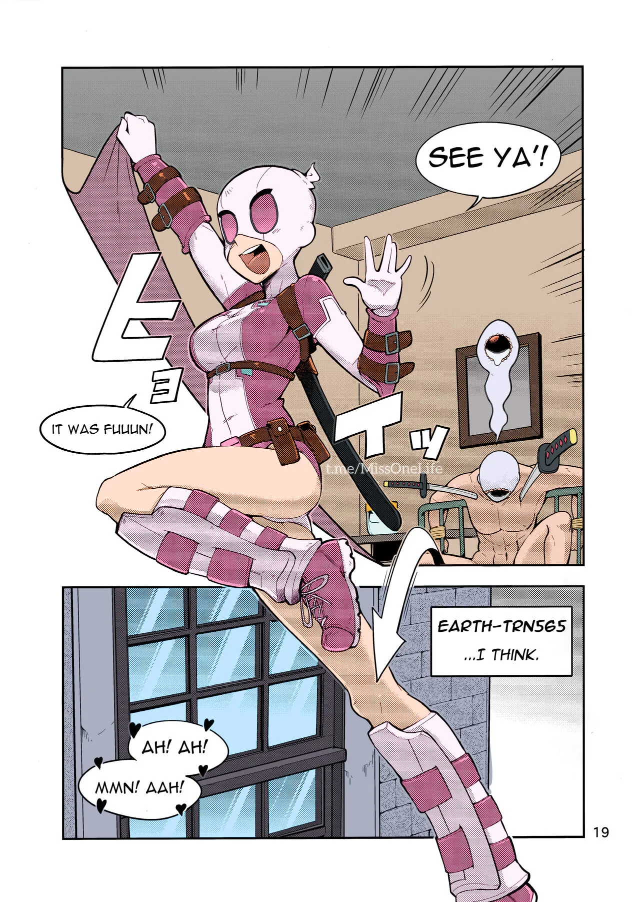 Gwenpool Ecchi na Sekai ni Ojama Shima~su | Gwenpool | Page 19