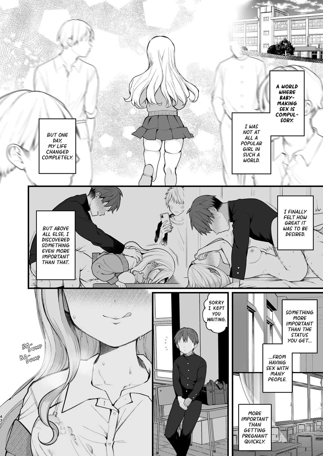 Kozukuri Sex ga Gimuka shita Sekai  | A World Where Reproductive Sex Is Obligatory | Page 45