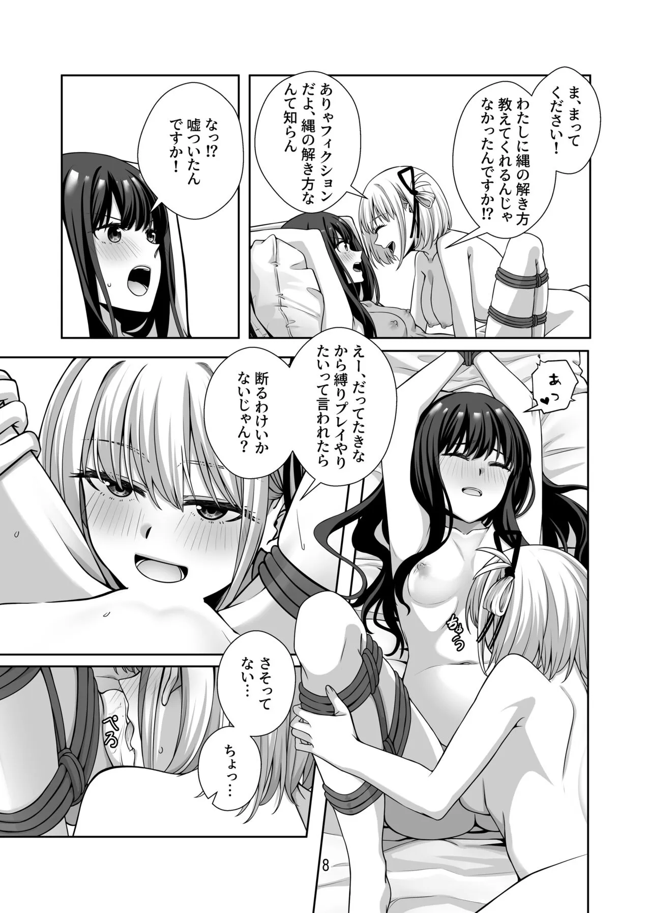 Shibari Play o Yaritaitte  Itta no Omae darou! | Page 9