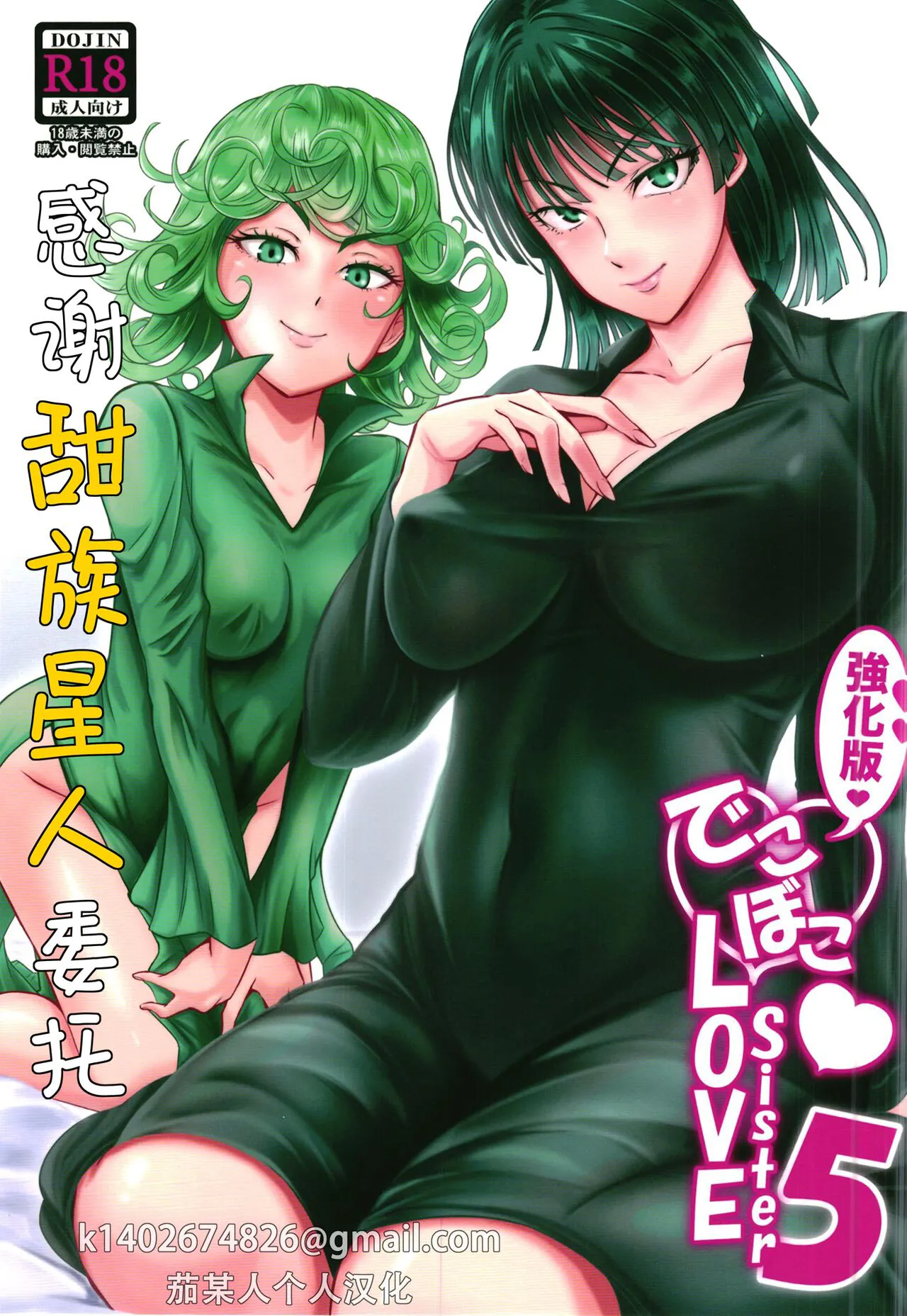 [Uchuu Porta (Kawa)] Dekoboko Love sister 5 Kyouka-ban (One Punch Man)|凹凸有致姐妹丼5 强化版(一拳超人） [Chinese][甜族星人X茄某人个人汉化][Digital]'s first page