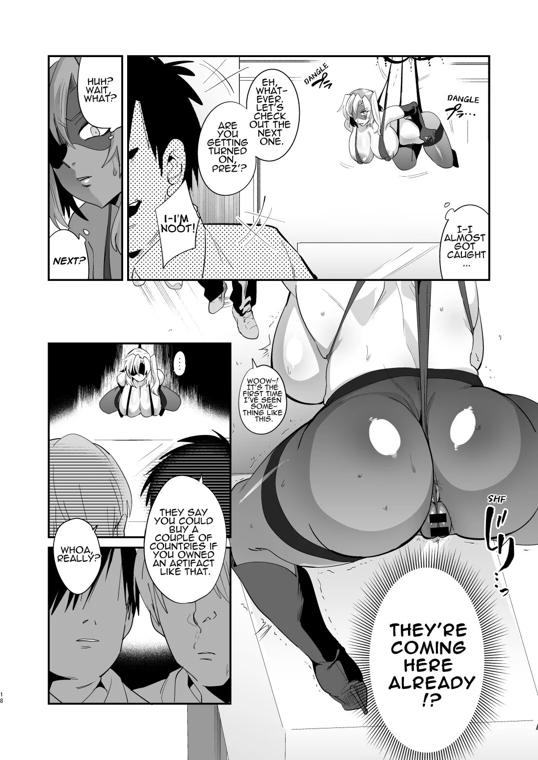 Ponkotsu Oho Goe Kaitou no Karei naru Ingi | The Magnificent Sex Techniques of an Incompetent Vulgar Moanin' Phantom Thief | Page 17