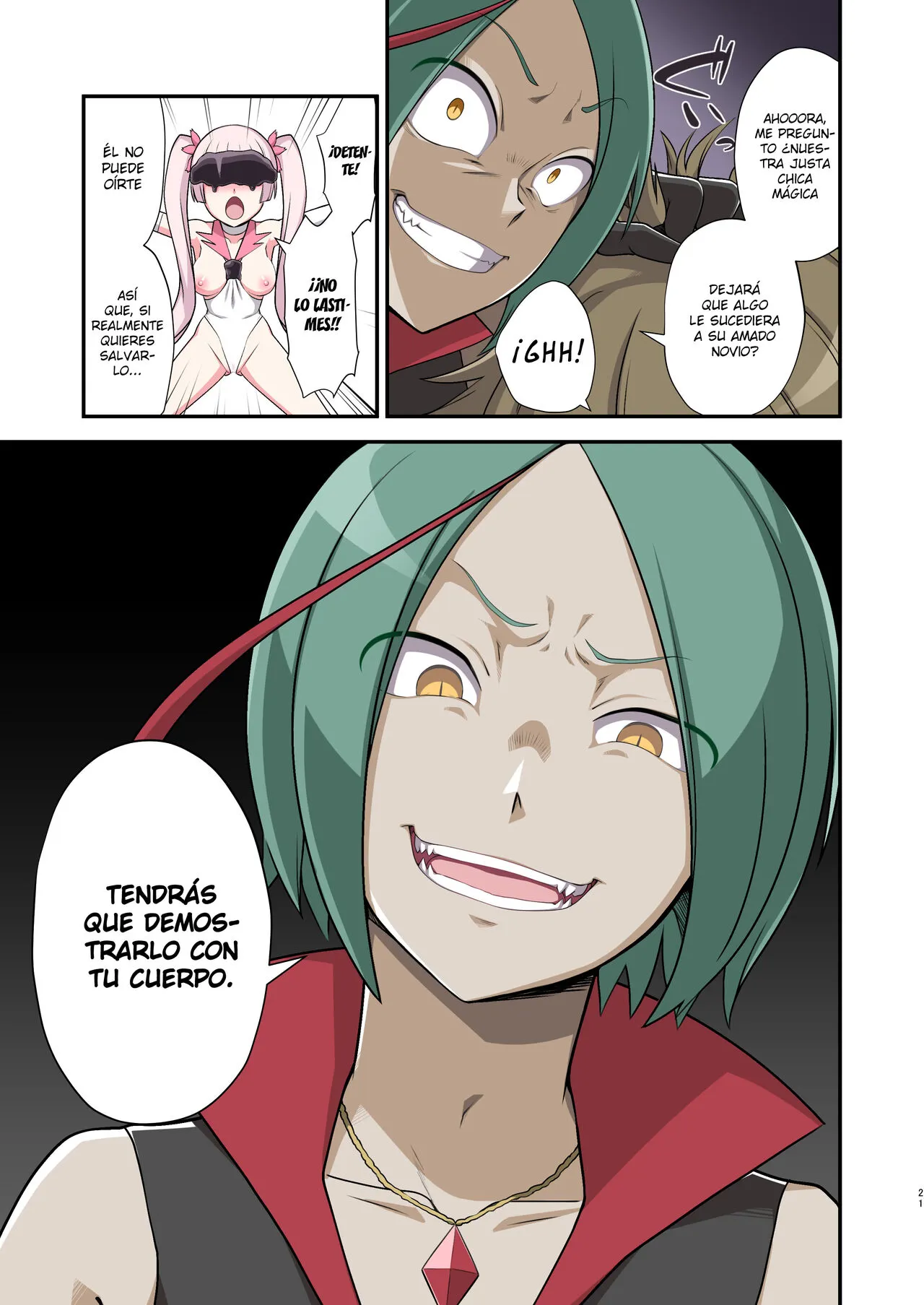 Madoro Shinki Muddy Cherry ~Aru Akuochi Mahou Shoujo no Seitan~ | La princesa malvada que se baña en el fango Muddy Cherry -El nacimiento de una chica mágica corrupta- | Page 21