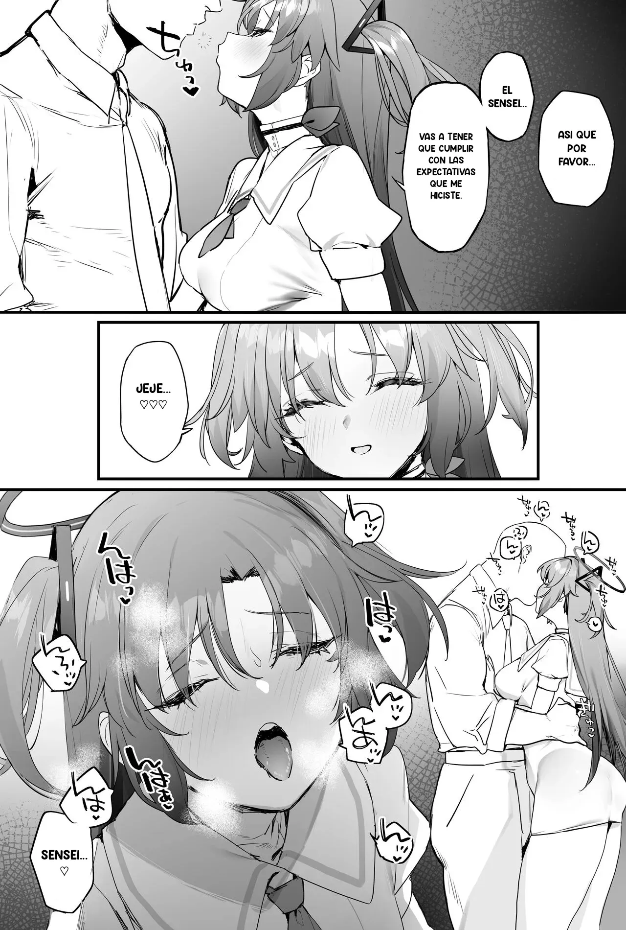 Yuuka-chan to Ichaicha Suru Hon | Un libro sobre coquetear con Yuuka-chan | Page 7