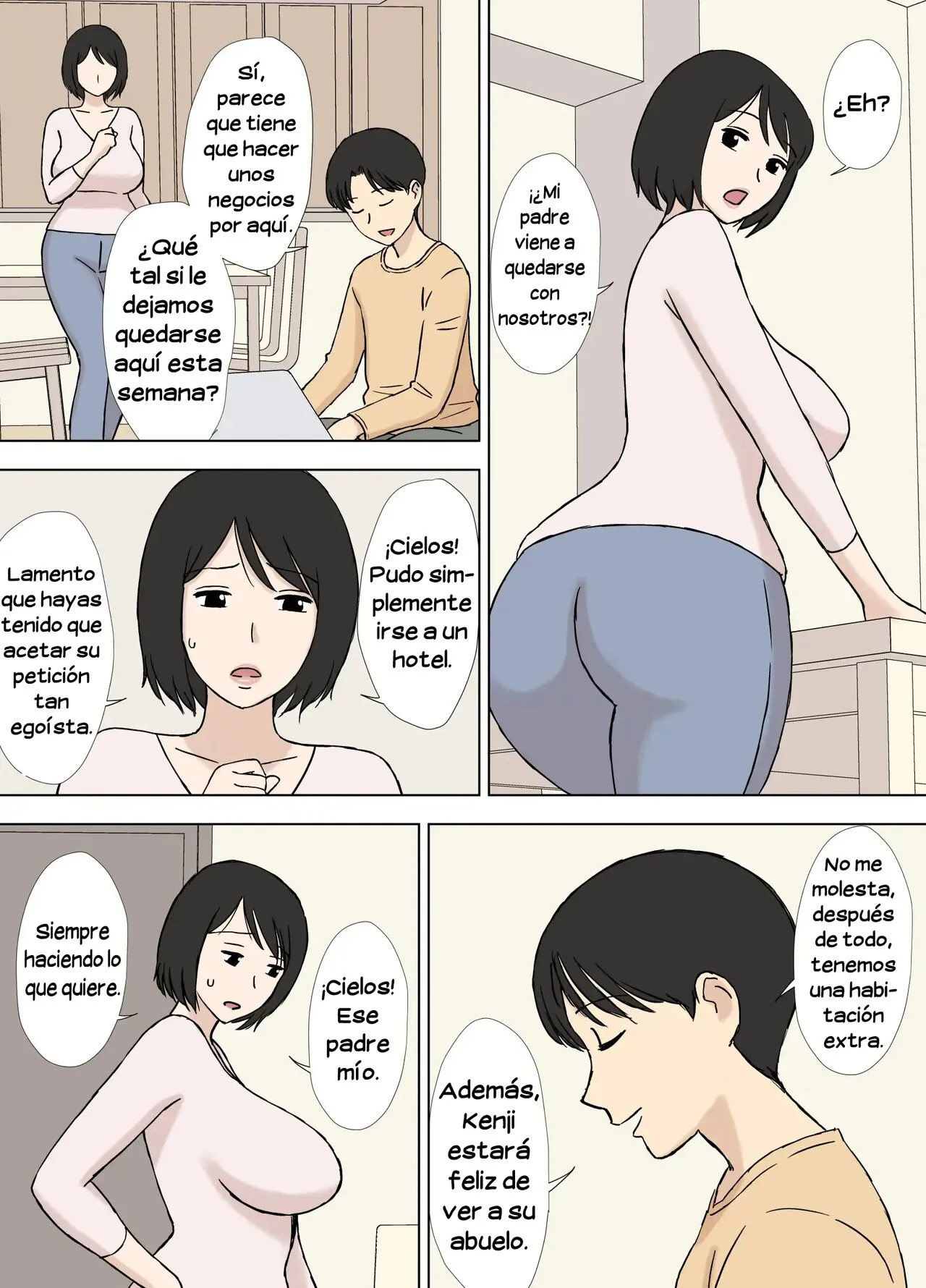 Tsuma ga Ore no Oyaji to Issho ni Furo ni Haitte Irunda ga.. | Mi esposa aún se baña con su padre | Page 5