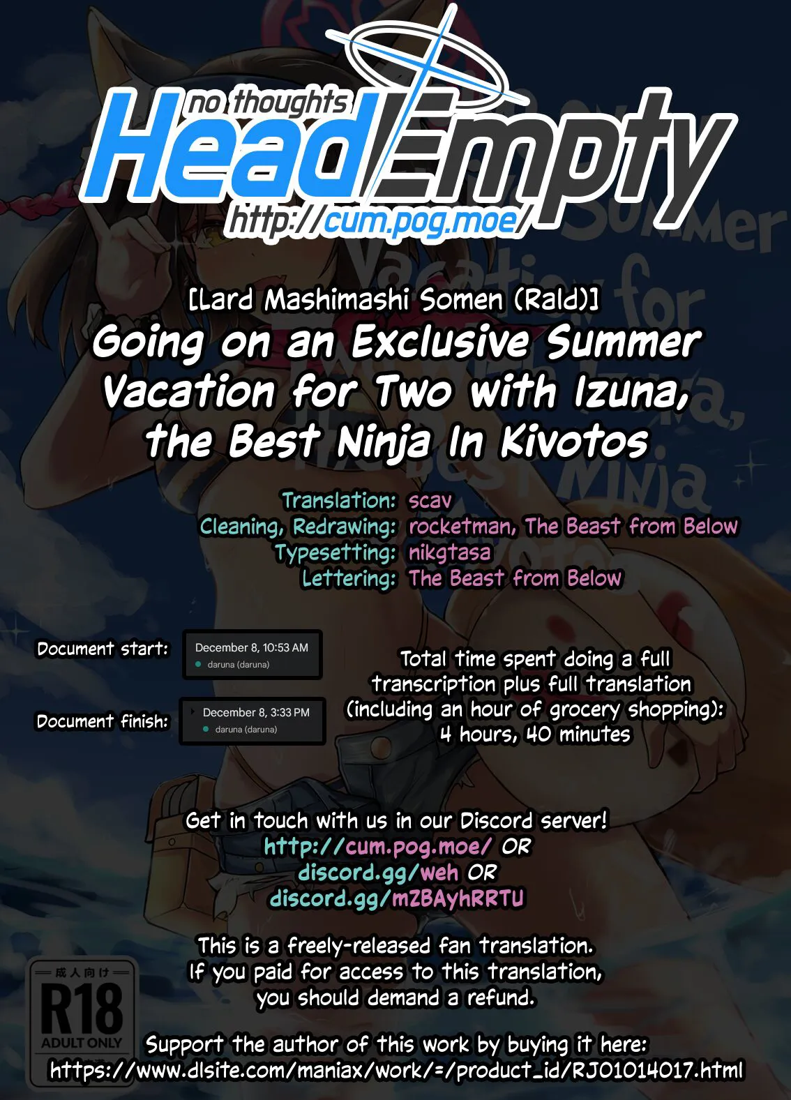 Kivotos Saikou no Ninja to Sugosu Futarikiri no Kaki Kyuuka | Going on an Exclusive Summer Vacation for Two with Izuna, the Best Ninja In Kivotos | Page 25